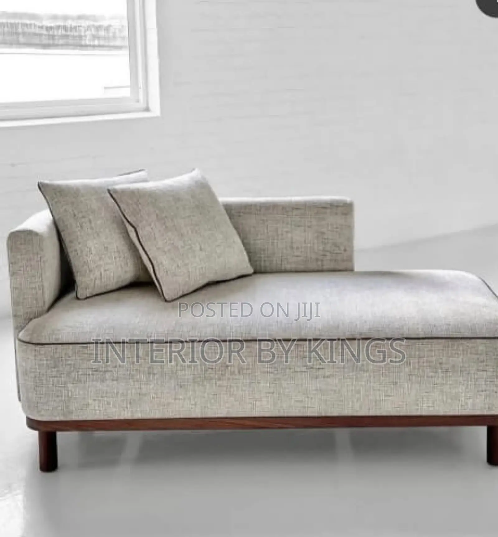2seater Fabric Sofa Luxury Can Be Made in Colors of Ur Choic