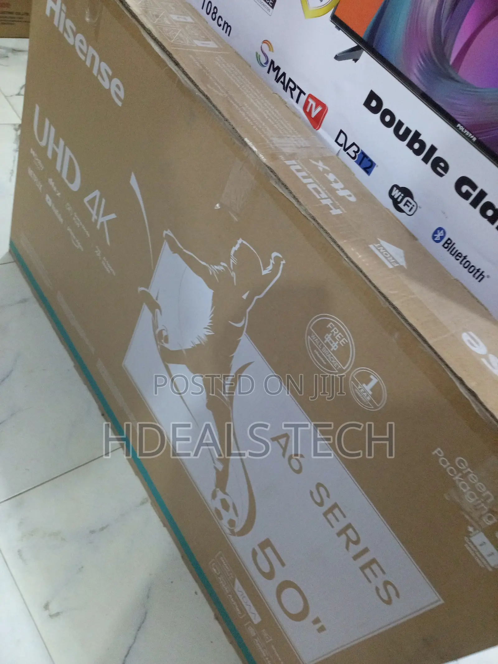Hisense 50 Inch Ultra Hd Smart Tv With Built-in Wifi