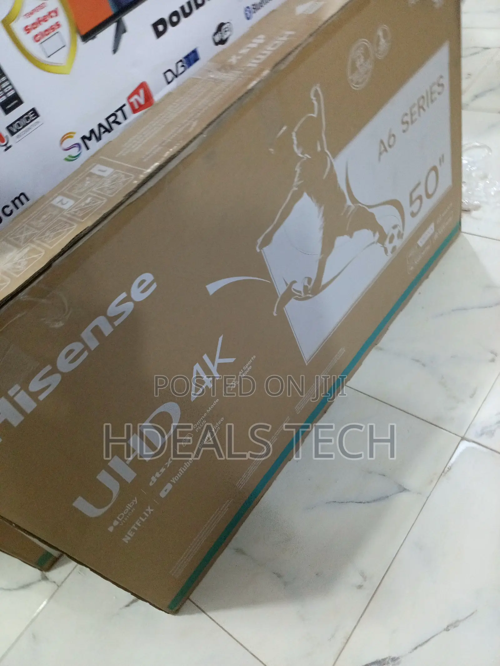 Original Tv Uhd Smart Tv, With Dolby Vision - Hisense 50