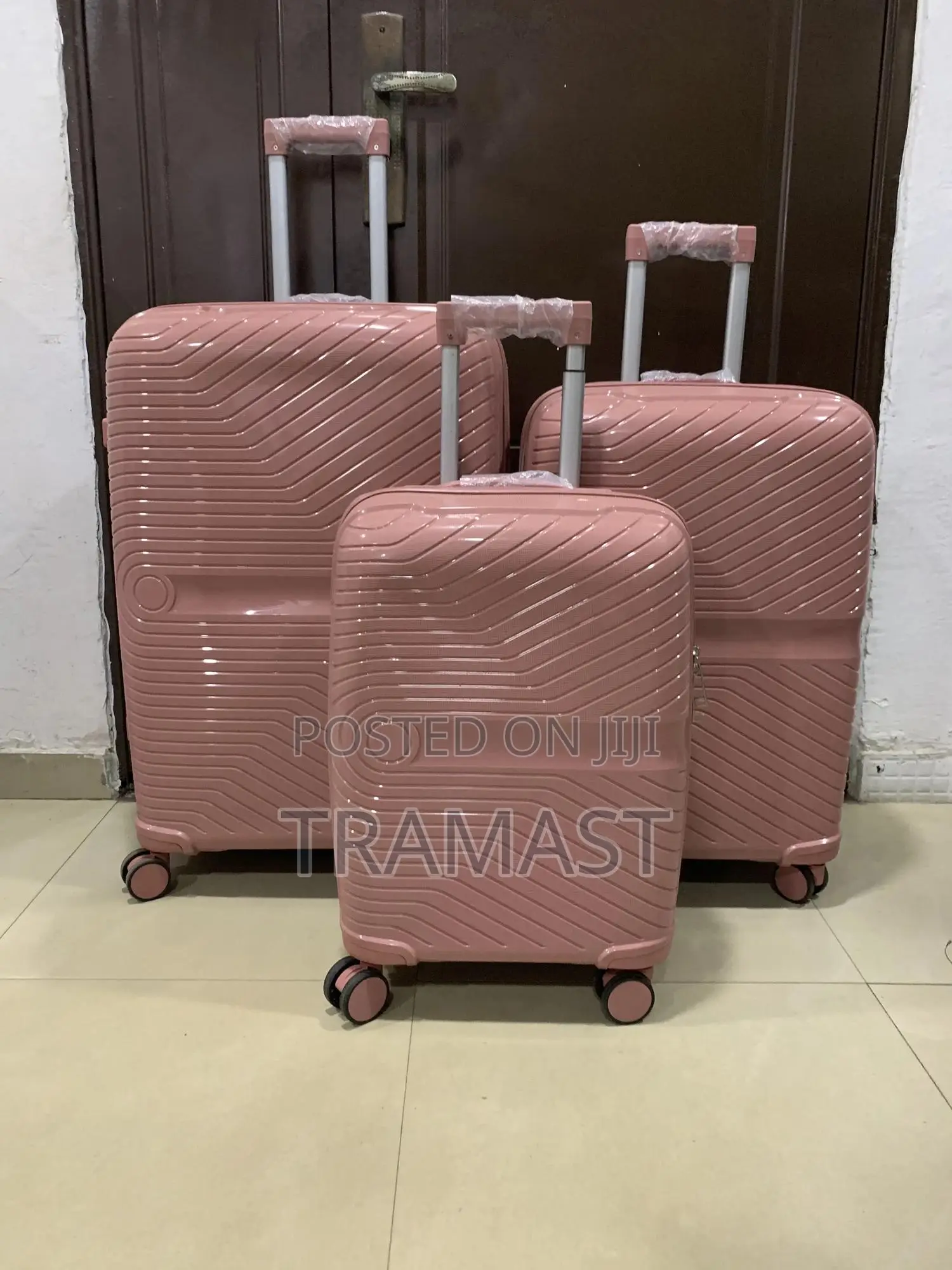 Jing Pin Rubber Luggage –The Perfect 3-set For Every Journey