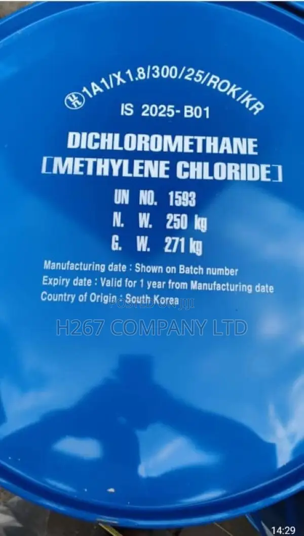 Methylene Chloride - Mc (Dichloromethane - Dcm)