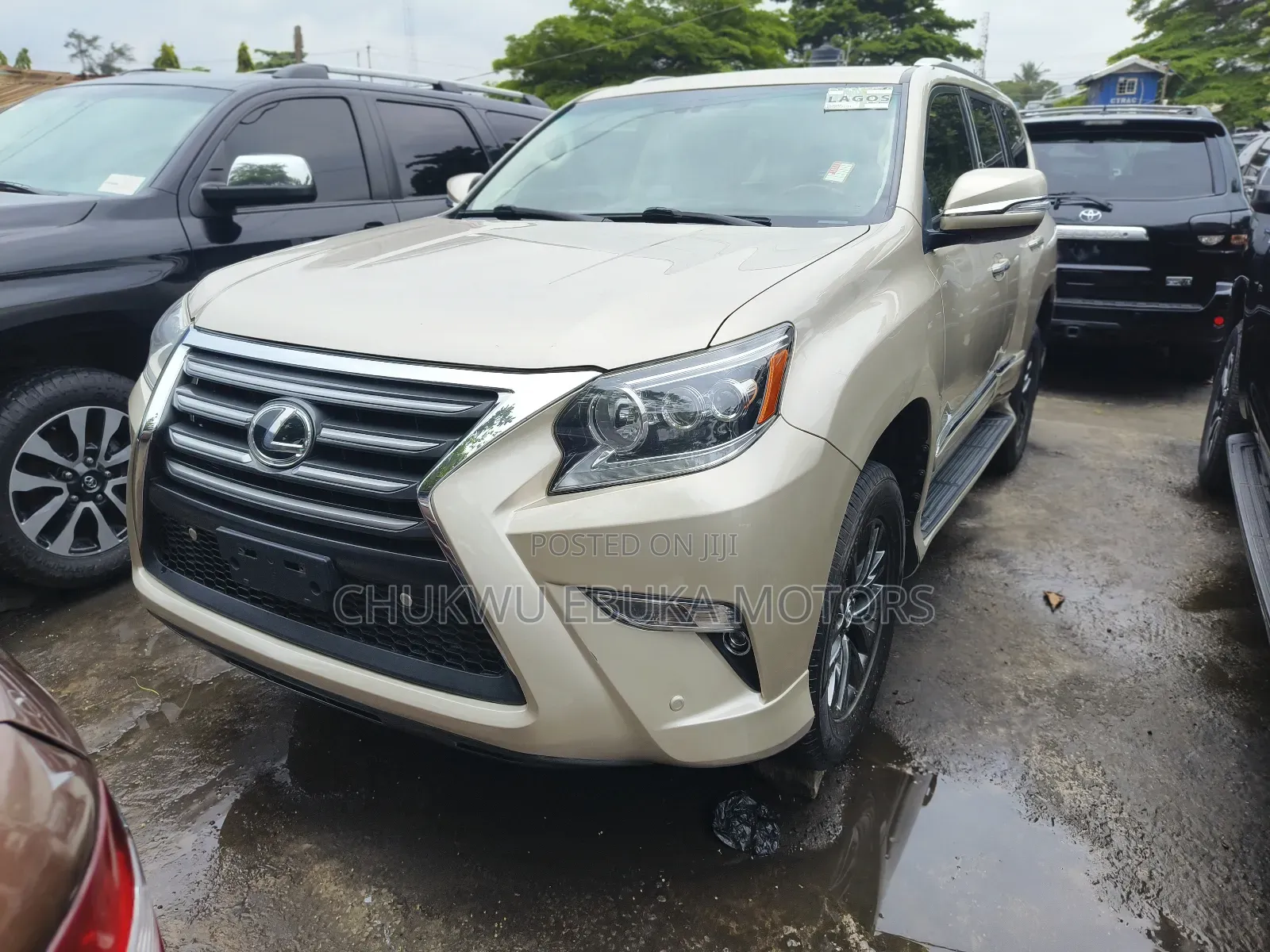 Lexus GX 460 2011 Gold