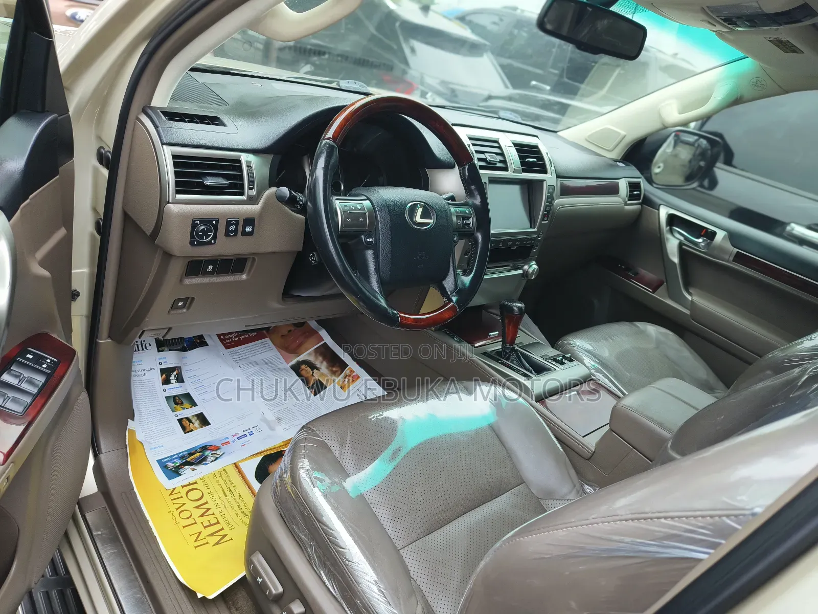 Lexus GX 460 2011 Gold