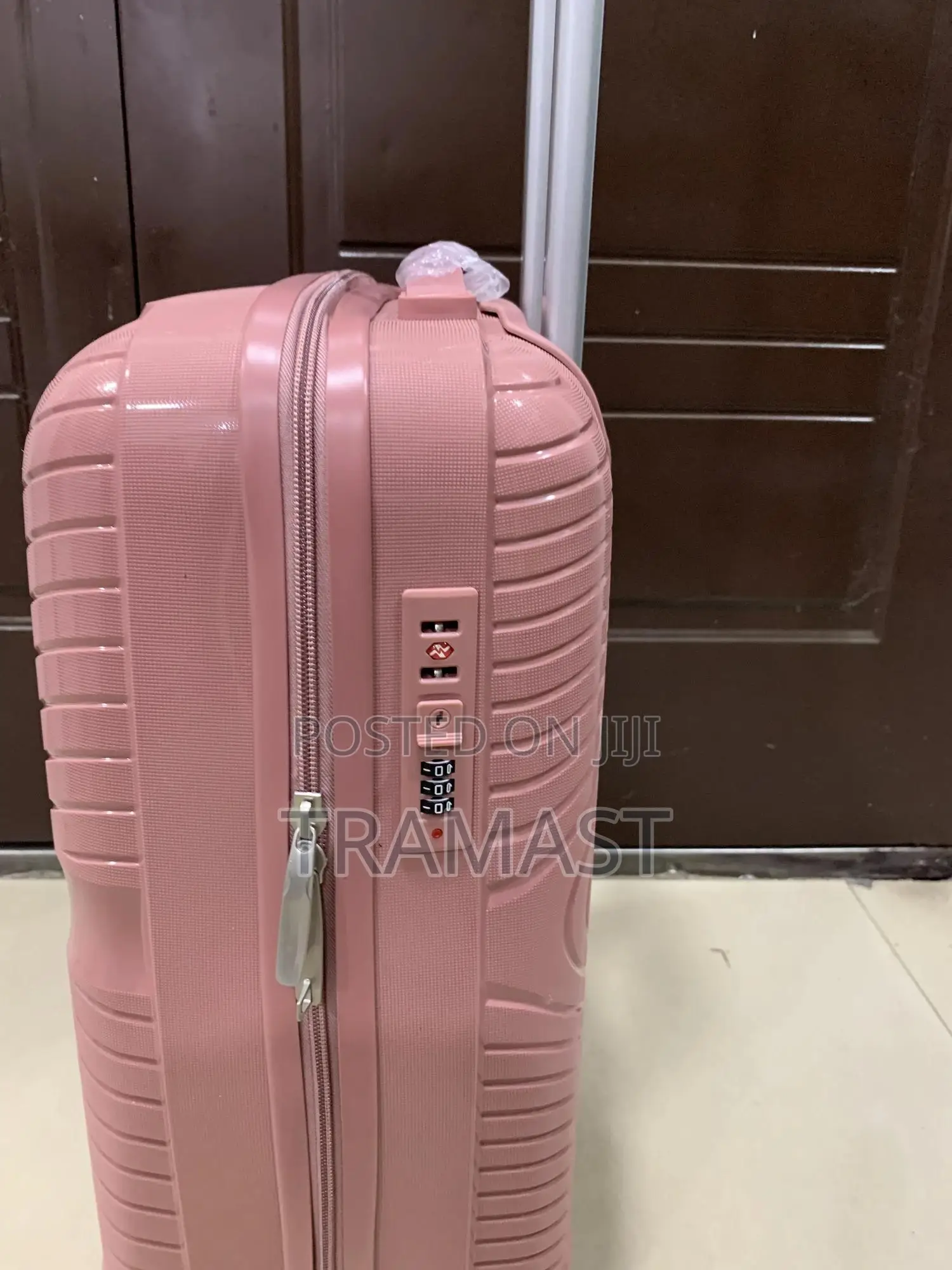 Jing Pin’S Durable Rubber 3-set Travel Luggage