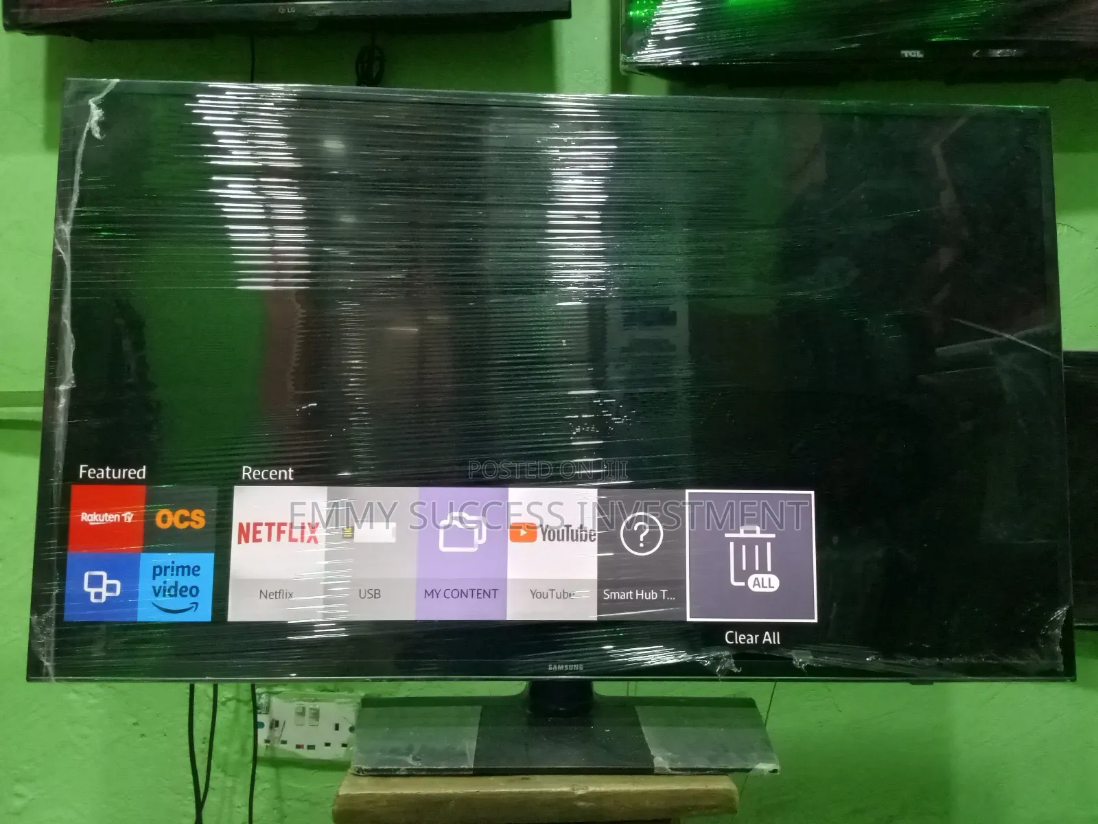 43" Uk Used Samsung Smart Tv