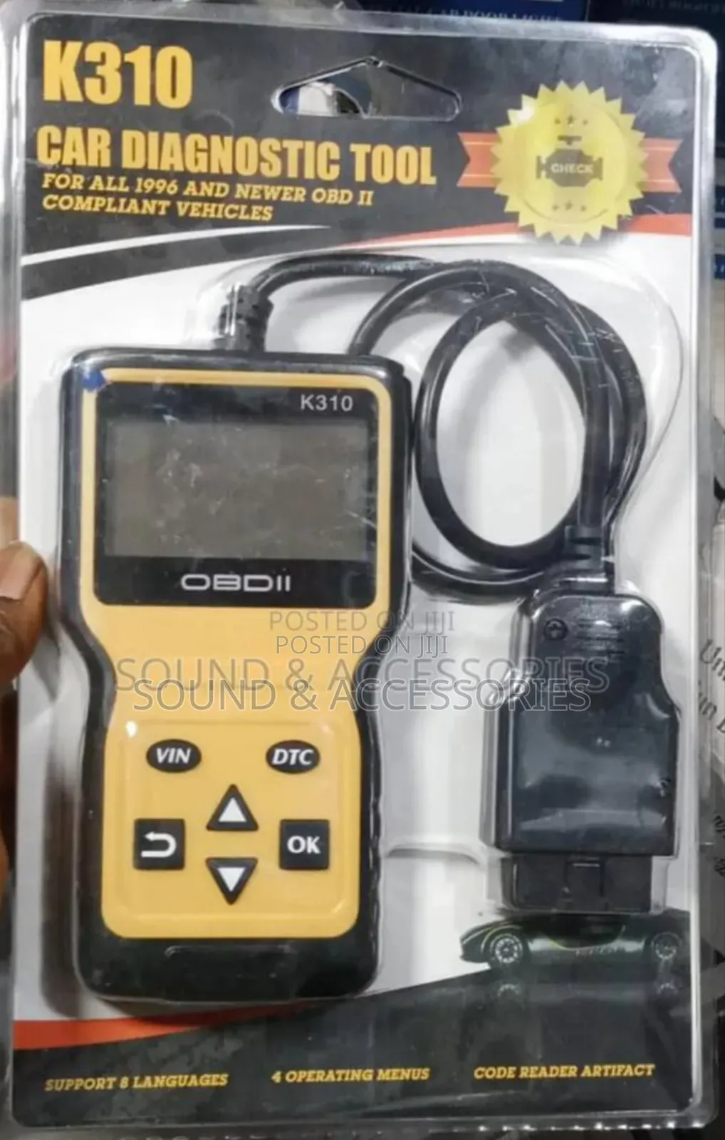Car V310 Obd 2 Scanner Diagnostic Auto Engine Code Reader