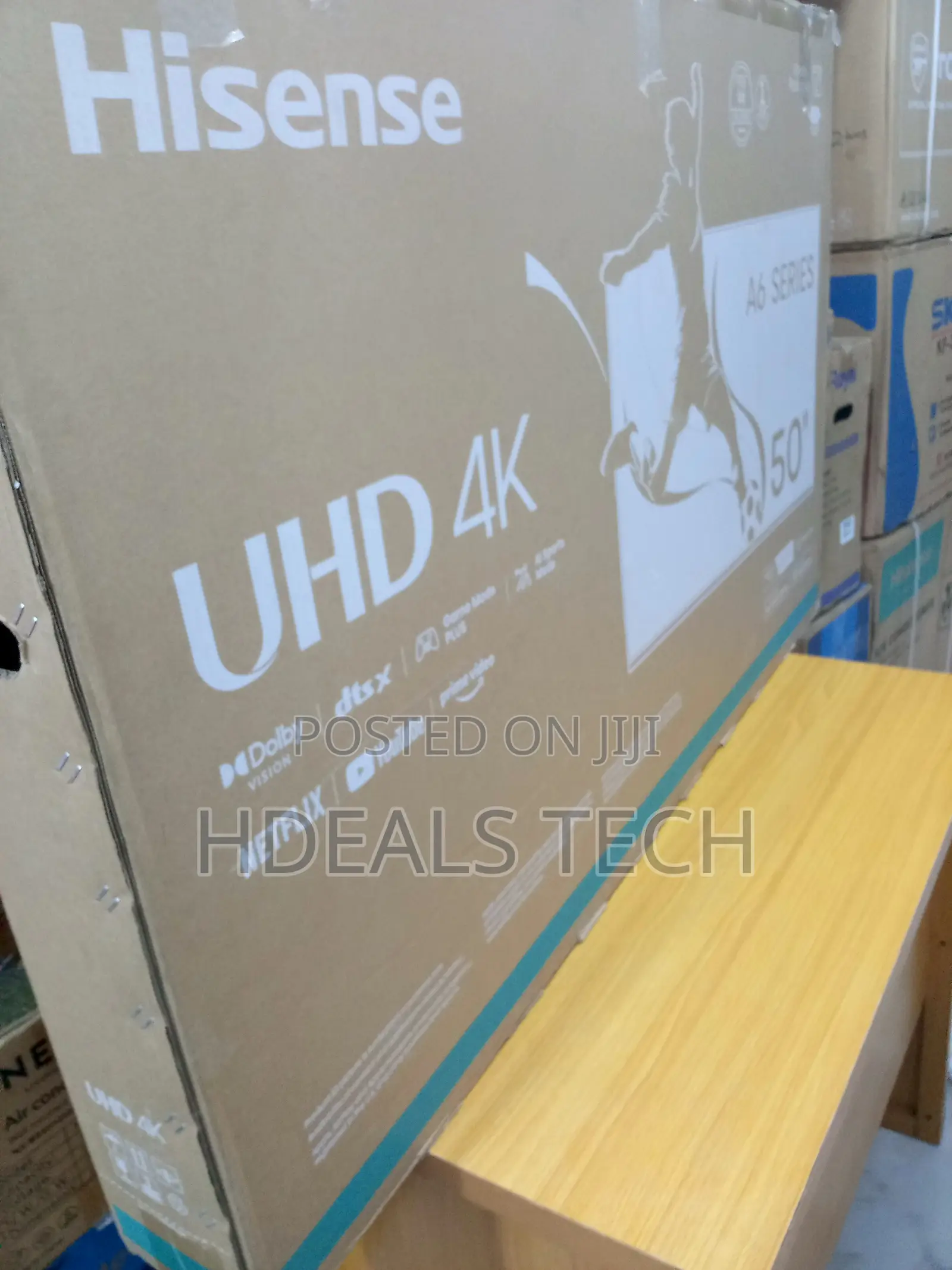 New Hisense 50-Inch Vidaa Smart Tv [50a6h].