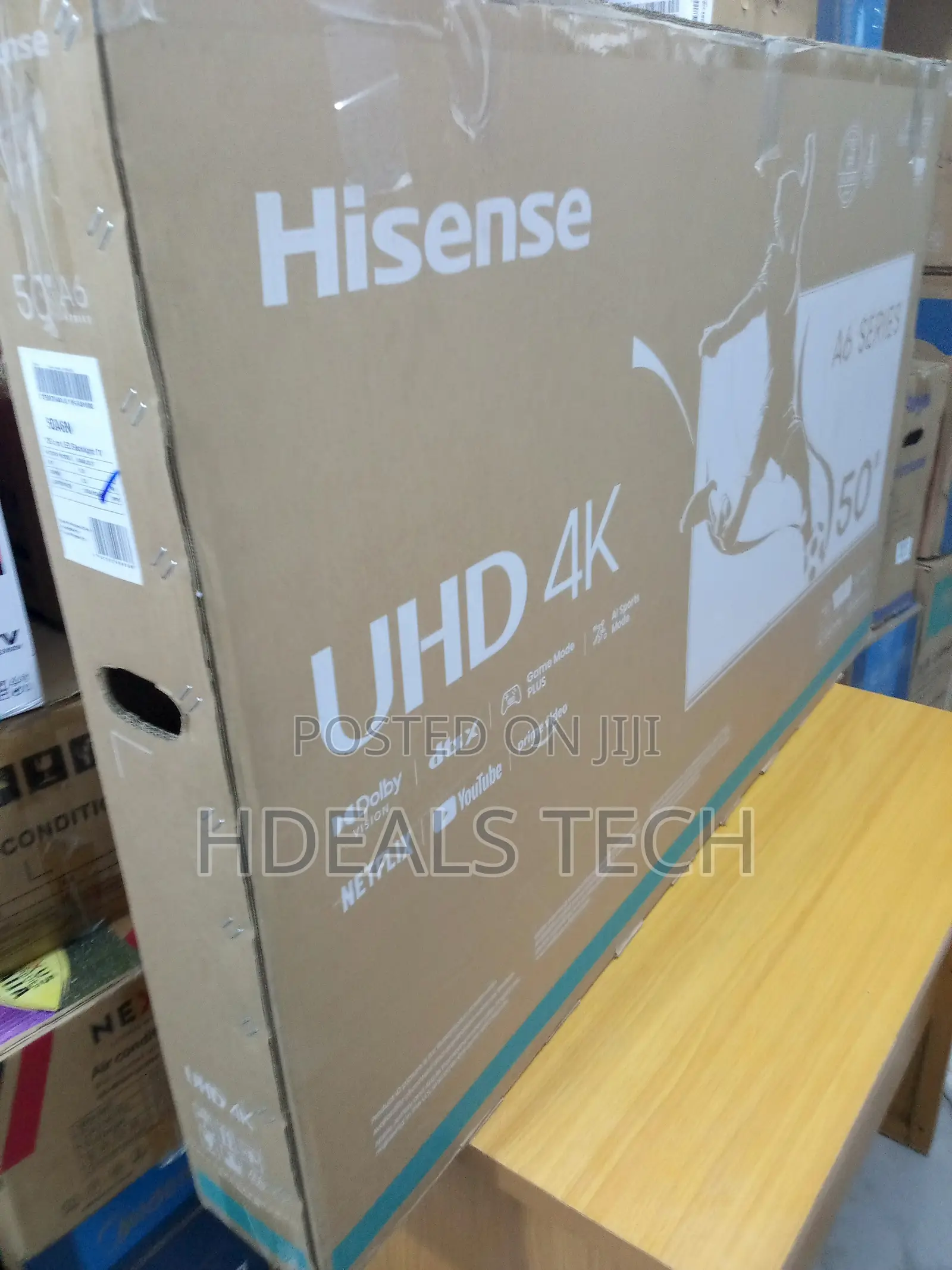 A6h Series Uhd Smart Tv - 50 Inches - Hisense