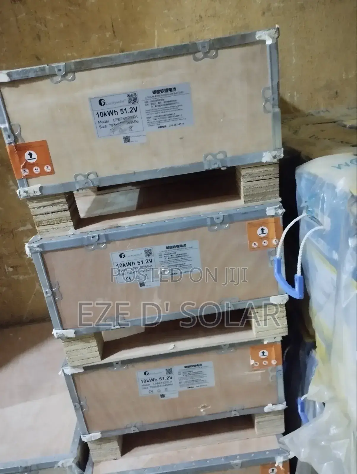 10kwh 51.2v Felicity Solar Lithium Ion Battery