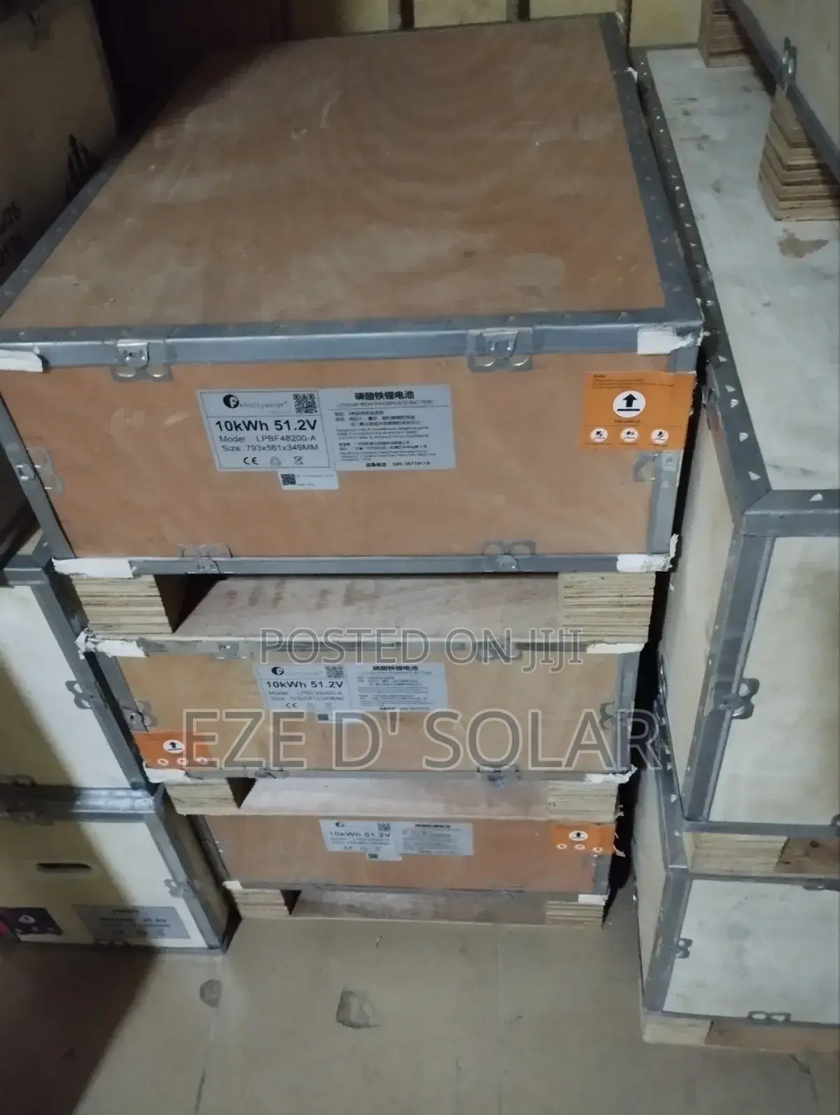 10kwh 51.2v Felicity Solar Lithium Ion Battery