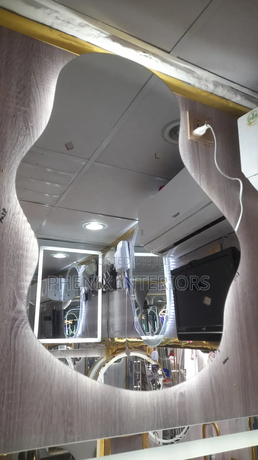 Modern Design Led Mirror With Back Light