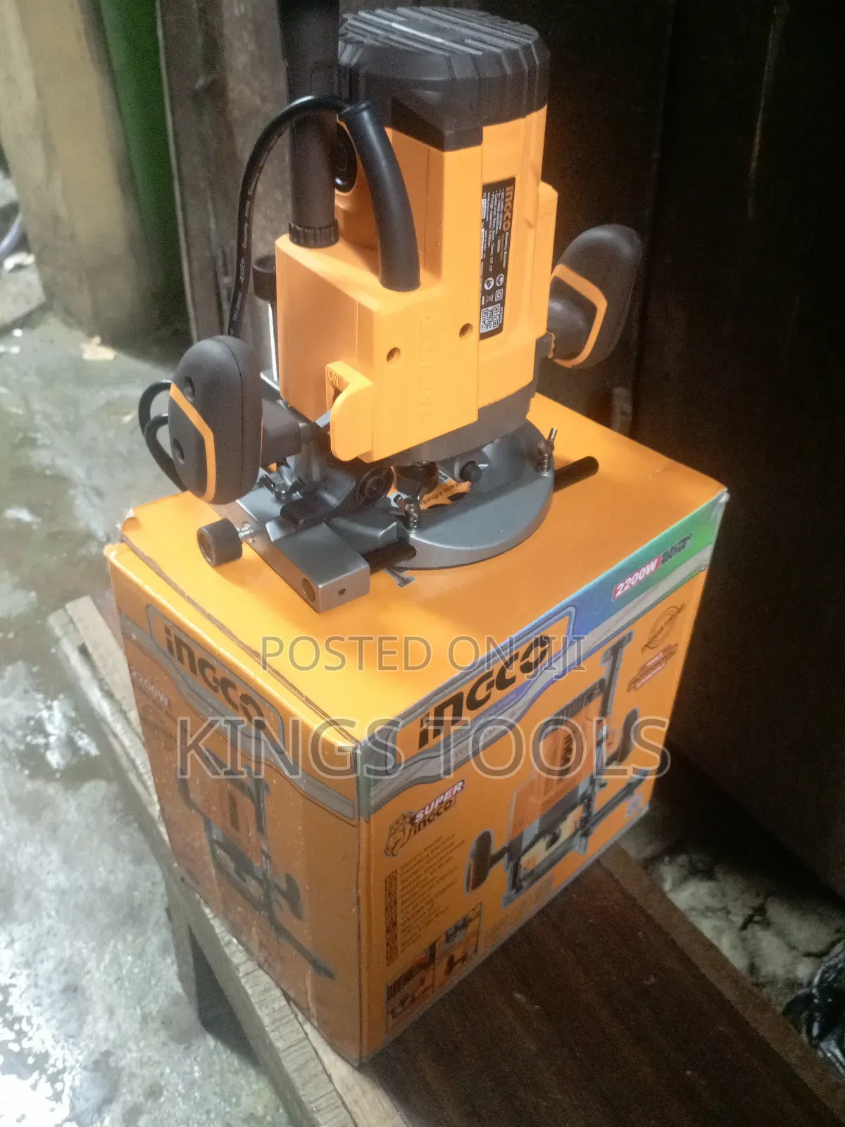 Electric Router 2200w