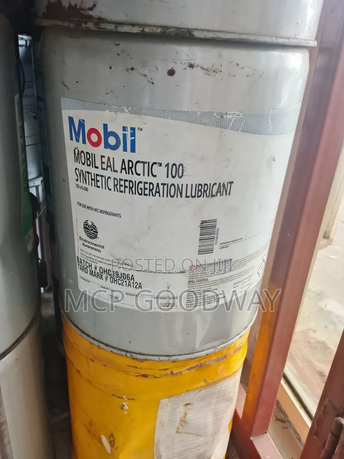 Mobil Eal Arctic 100 High Synthetic Refrigeration Lubricant