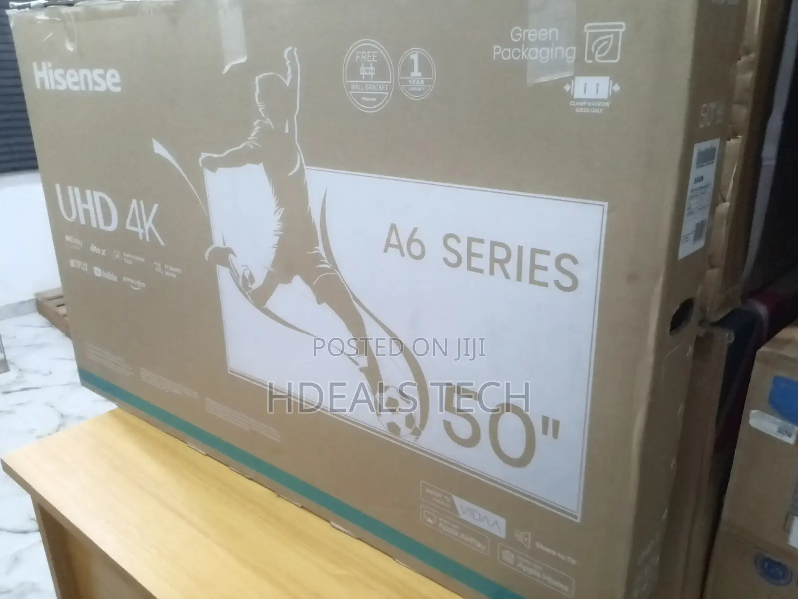 Hisense 50-Inch Led Smart Tv With Vidaa Os