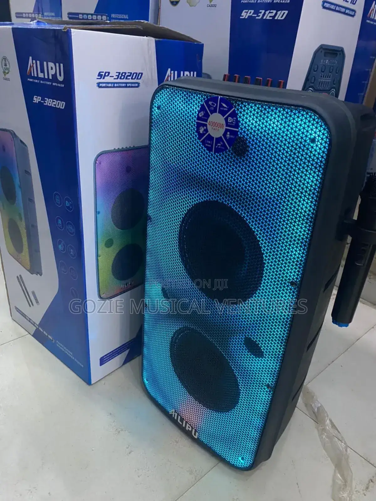 Ailipu Sp 3820d Protable Party Speaker