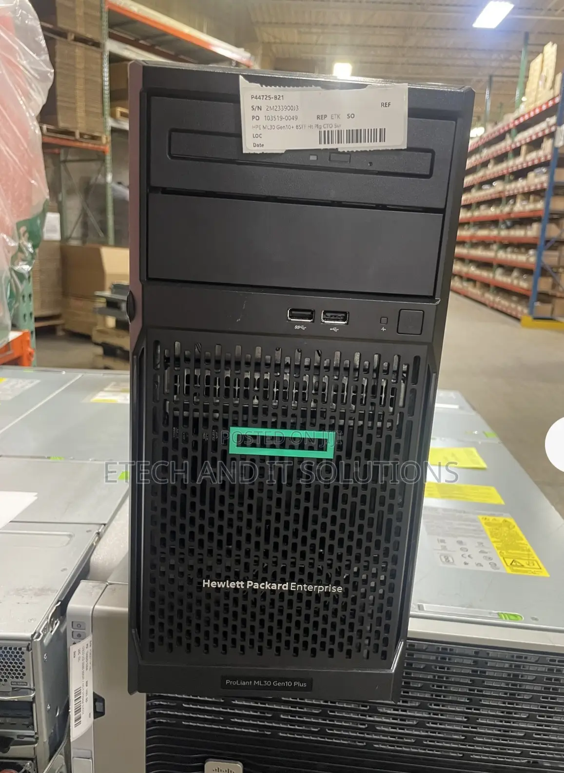 Server HP ProLiant ML30 Gen10 Plus E-2314 16GB Intel Xeon HDD 1T