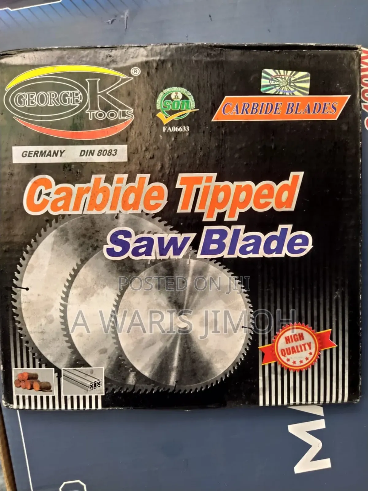7" Carbide Tipped Saw Blade