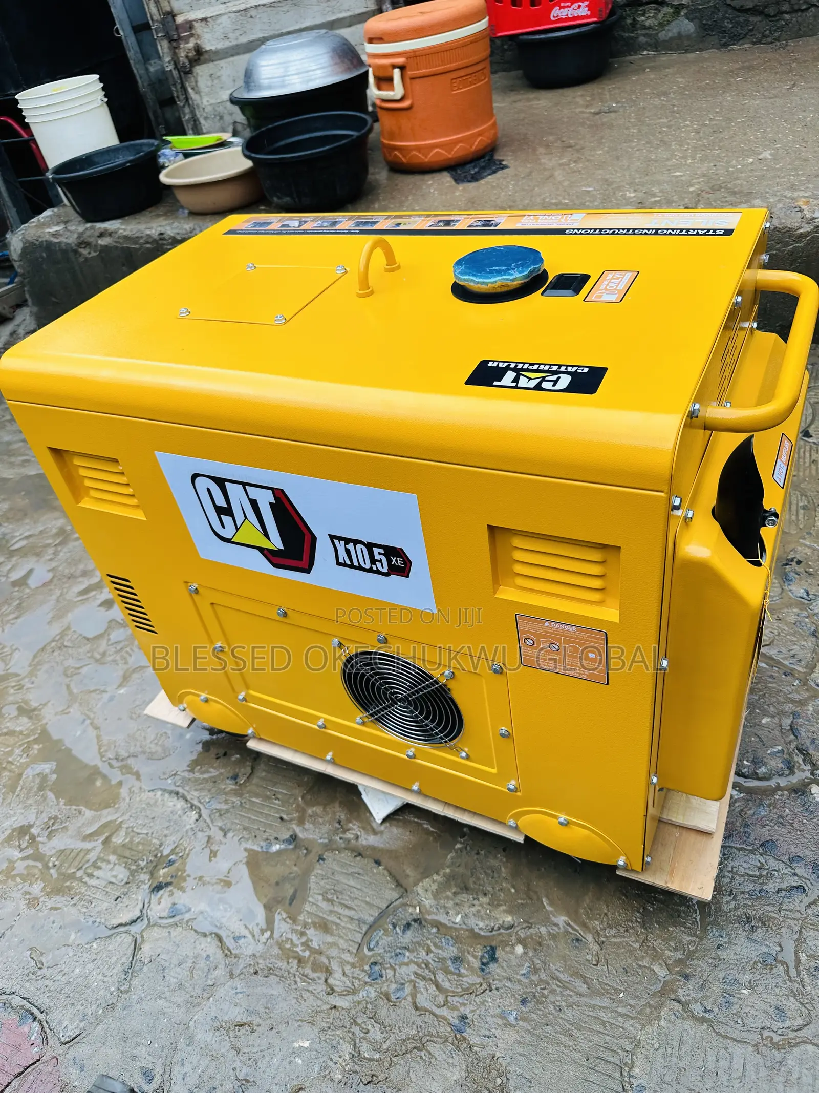 10.5kva Cat Caterpillars Soundproof Generator Uk