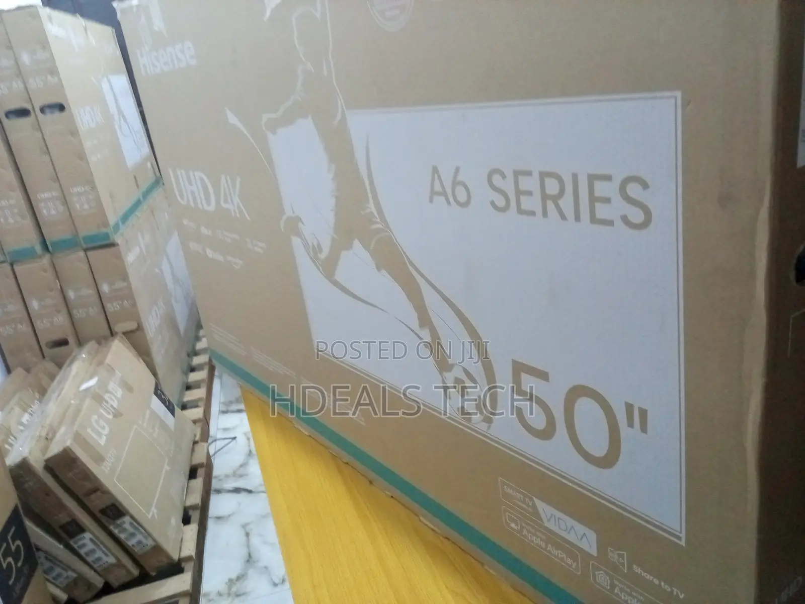 Hisense 50" Smart Tv – HDR Dolby Audio