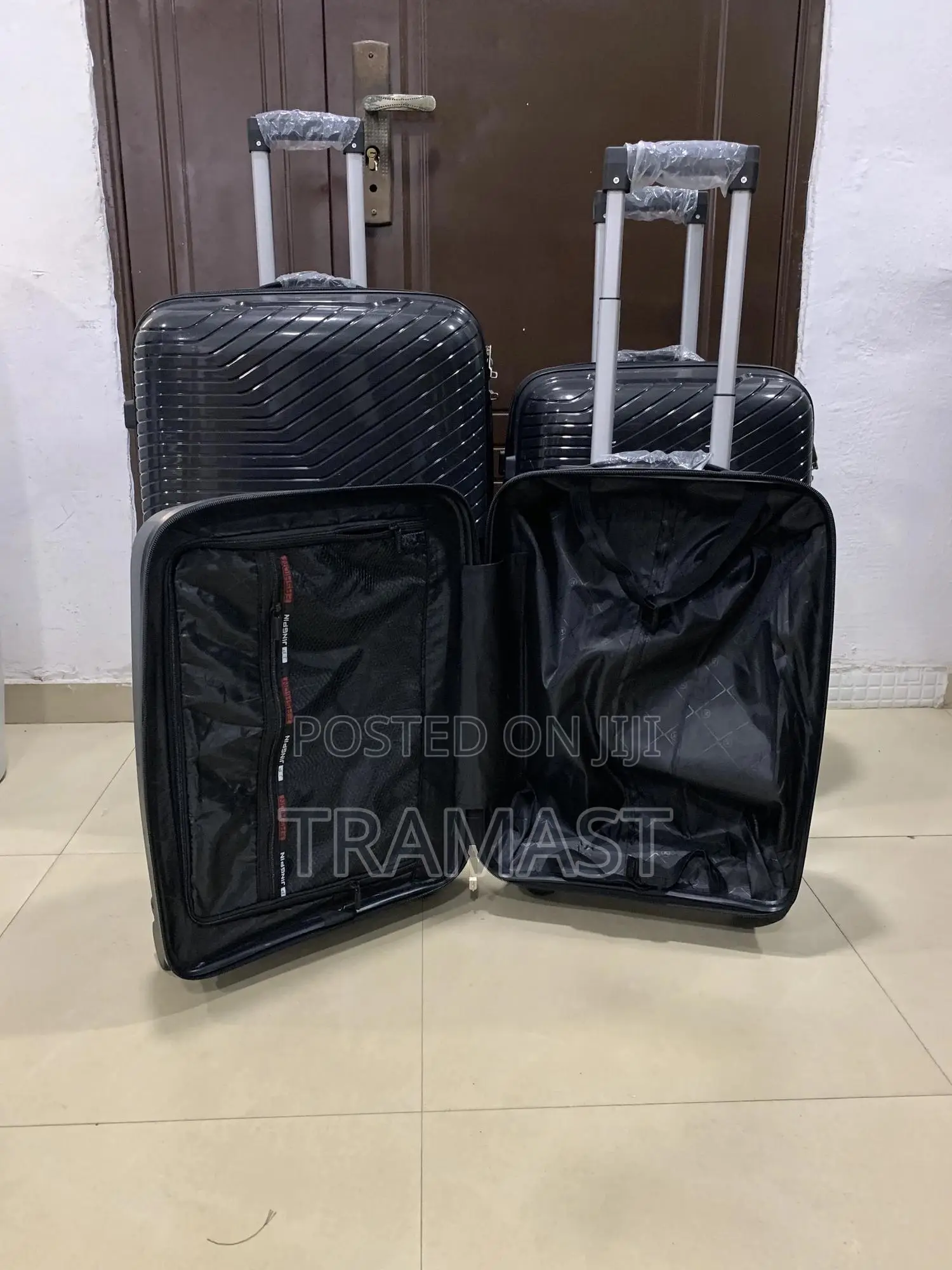 Black Jing Pin Durable Luggage Set
