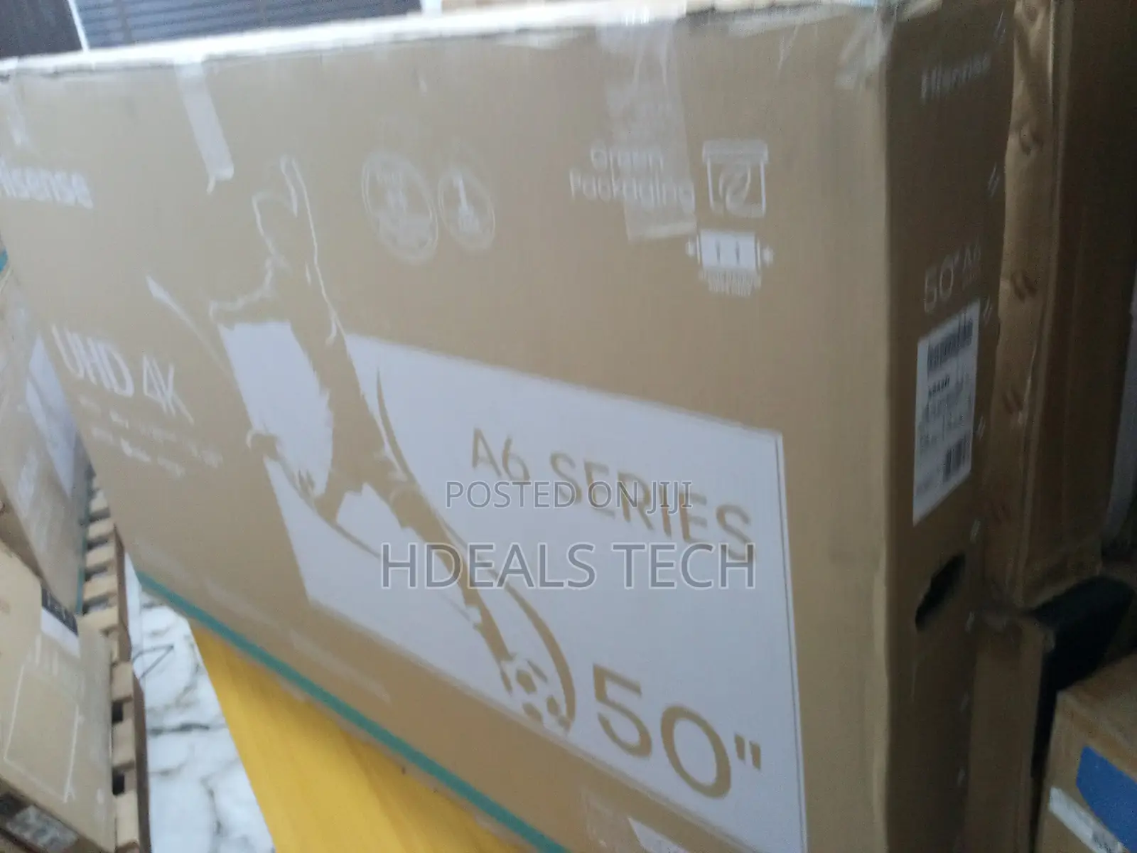 Hisense 50a6h 50” Vidaa Tv – Slim Bezel Design