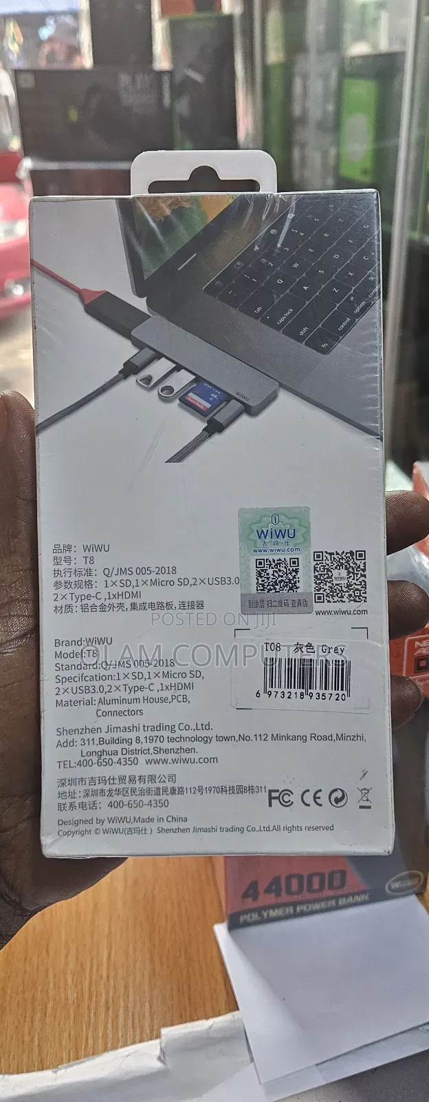 Wiwu Usb Type-C 7 in 1hub