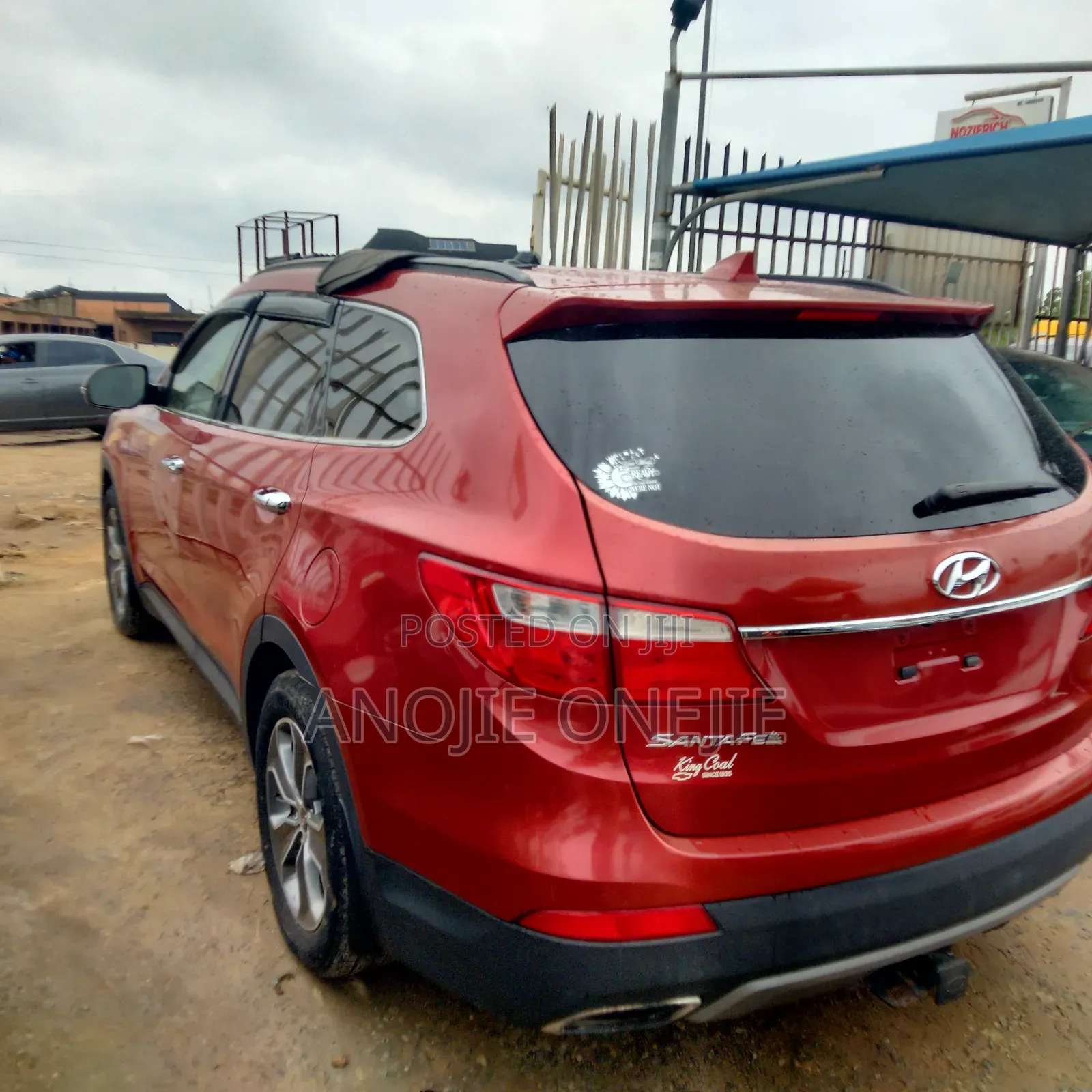 Hyundai Santa Fe GLS 4dr SUV AWD (3.3L 6cyl 6A) 2014 Red