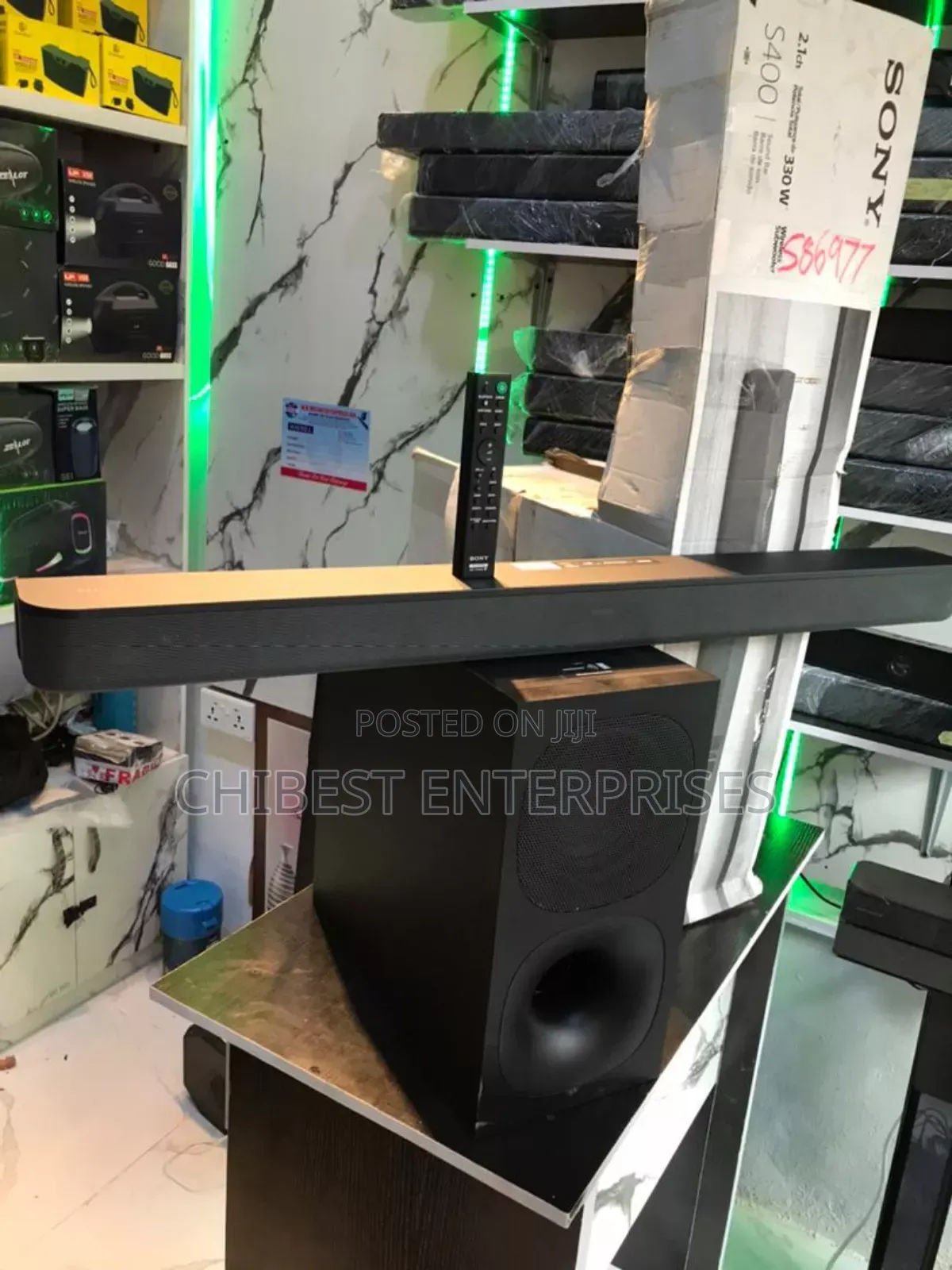Ht-S400 Soundbar With Powerful Wireless Subwoofer