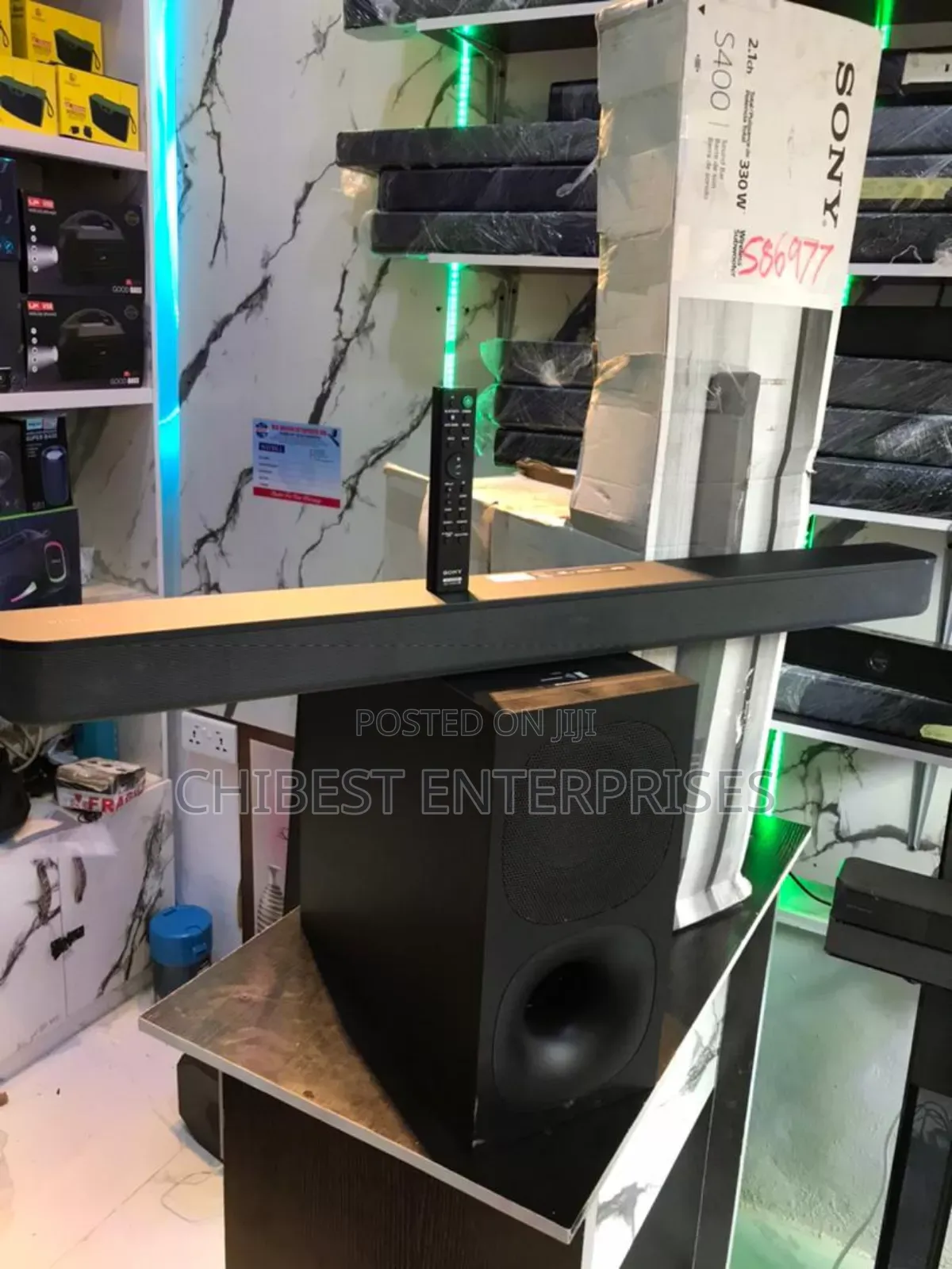 Ht-S400 Soundbar With Powerful Wireless Subwoofer