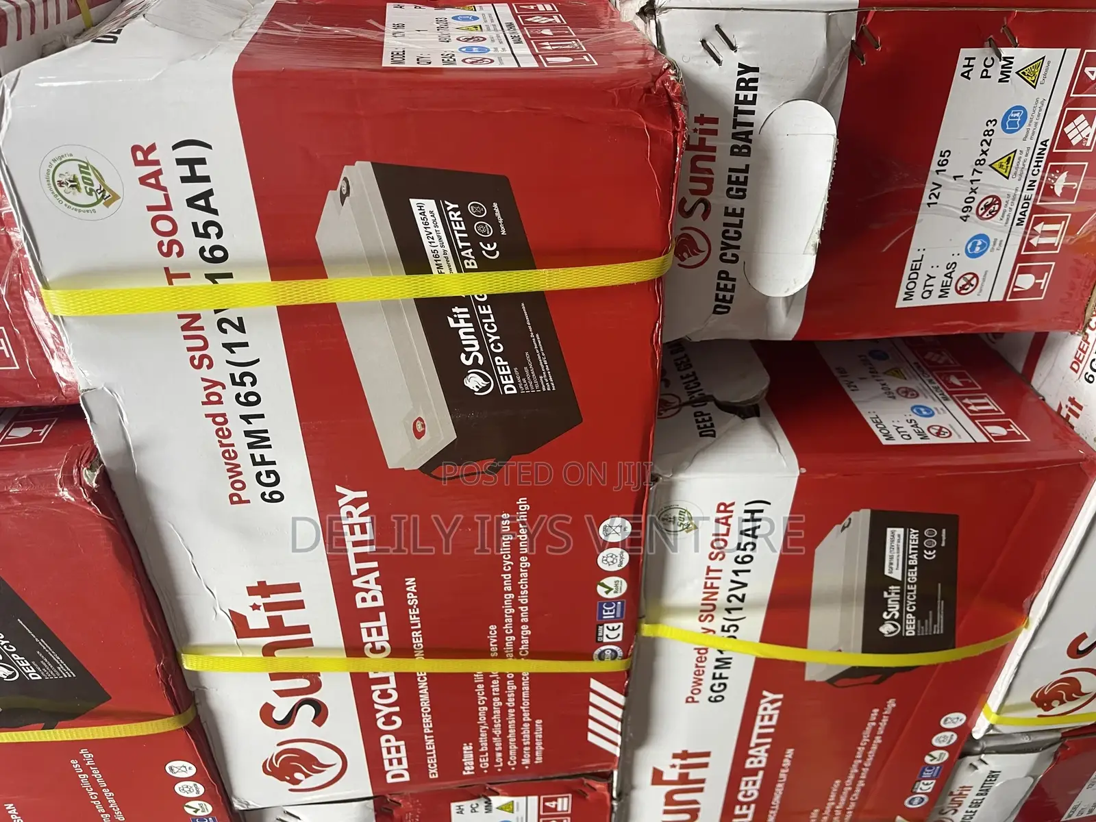 Sunfit Gel Battery 165ah