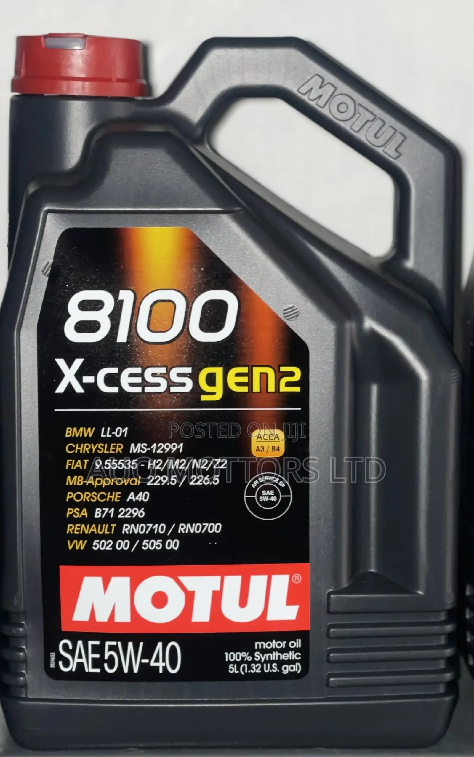 Motul 8100-X-Clean Gen2 5w-40