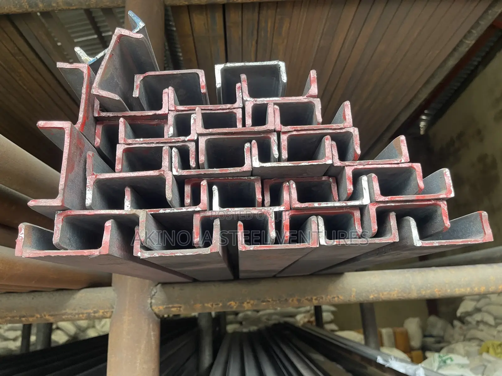 80 X 40 M/S U Channel Mild Steel