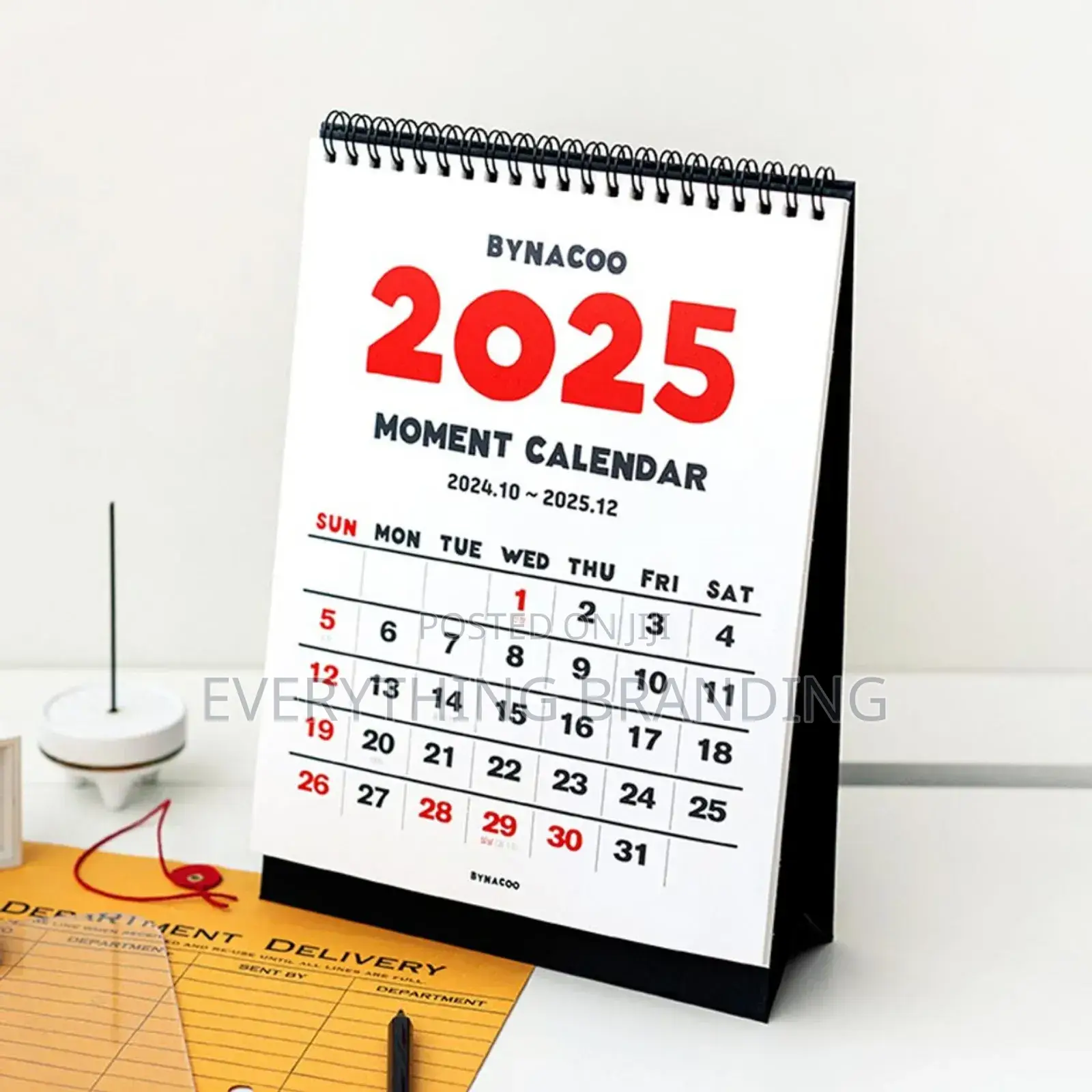 Desk Calender for Administrative Office