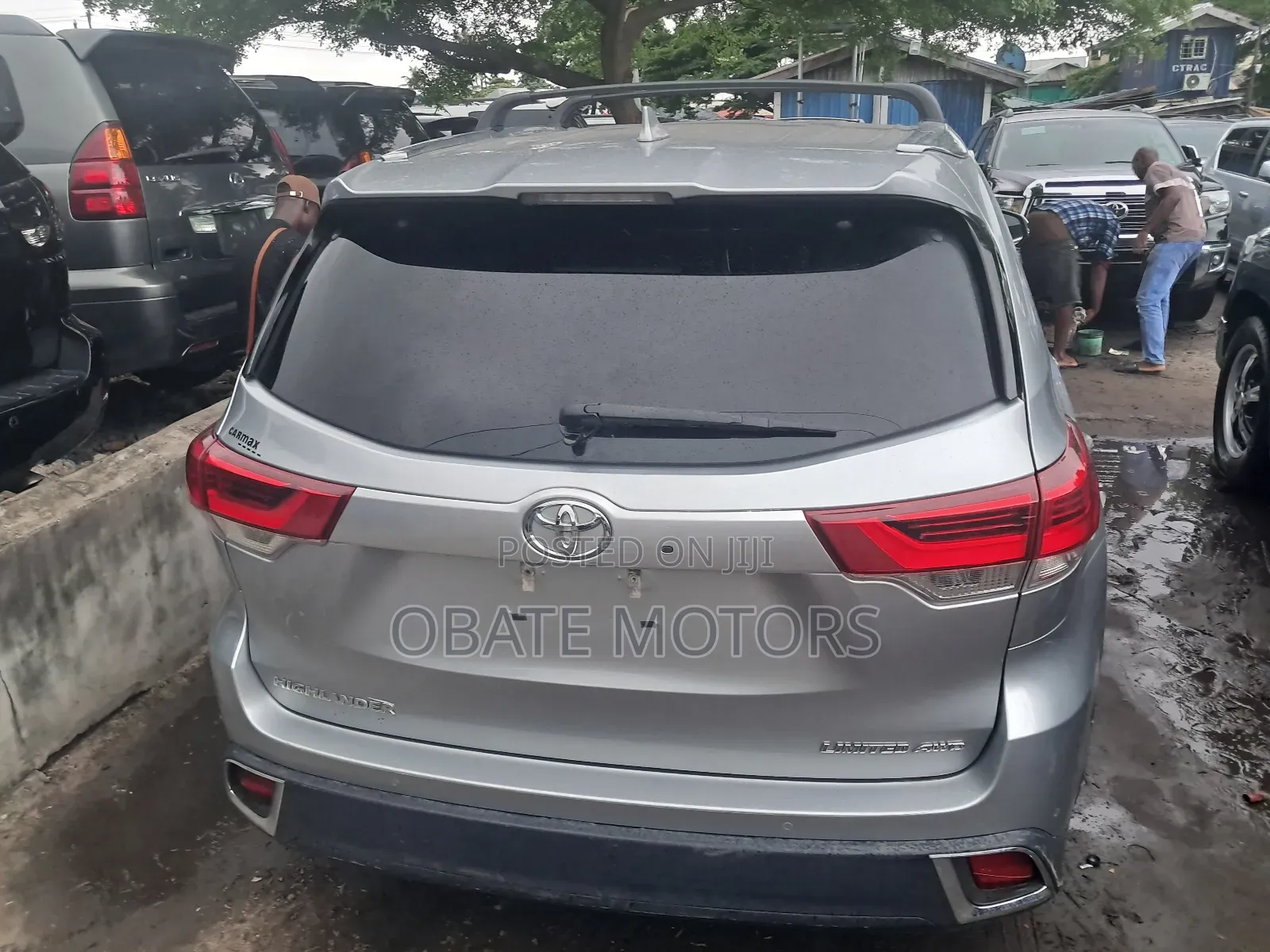 Toyota Highlander Limited 4x2 V6 (3.5L 6cyl 8A) 2018 Gray