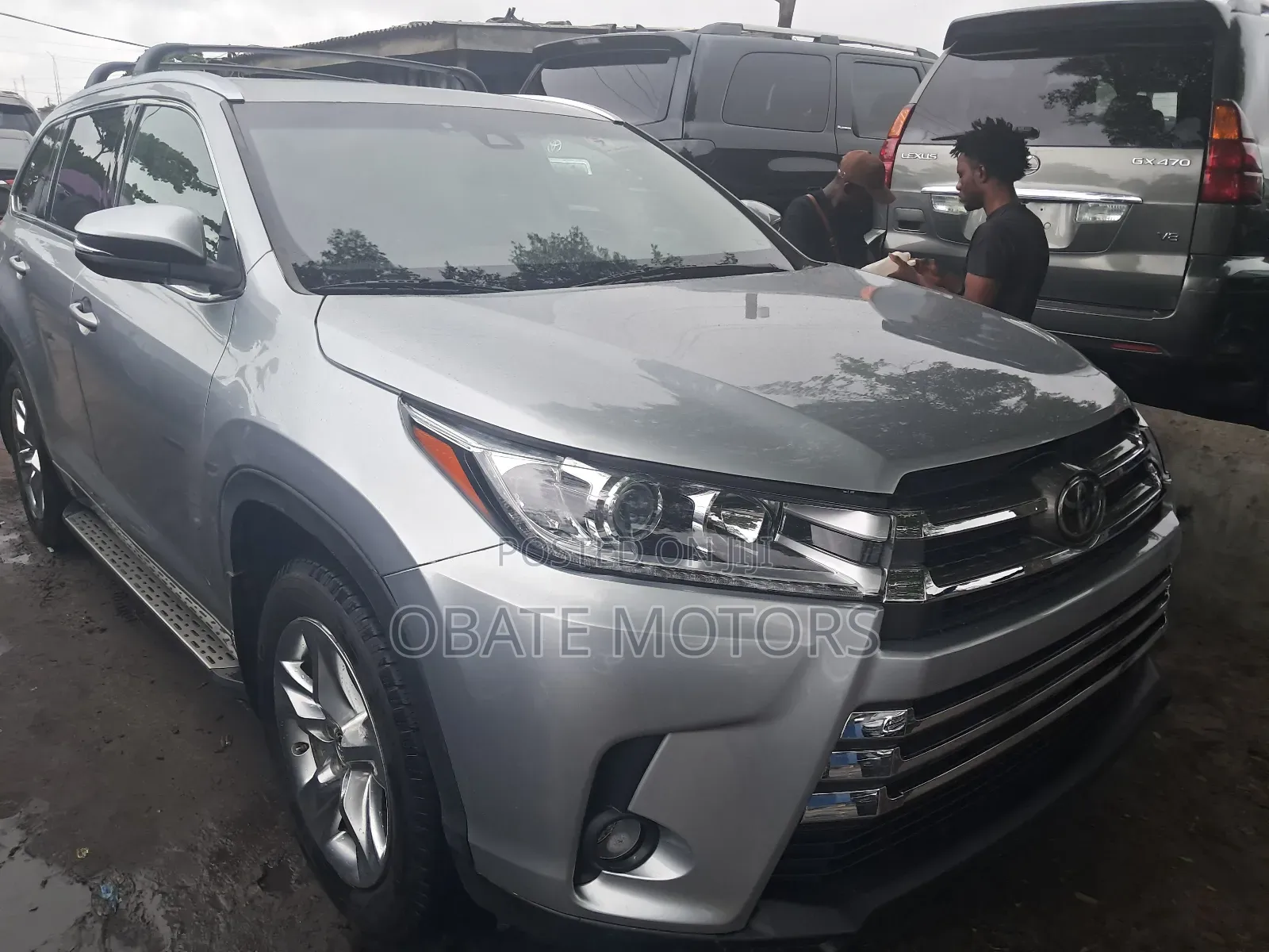 Toyota Highlander Limited 4x2 V6 (3.5L 6cyl 8A) 2018 Gray