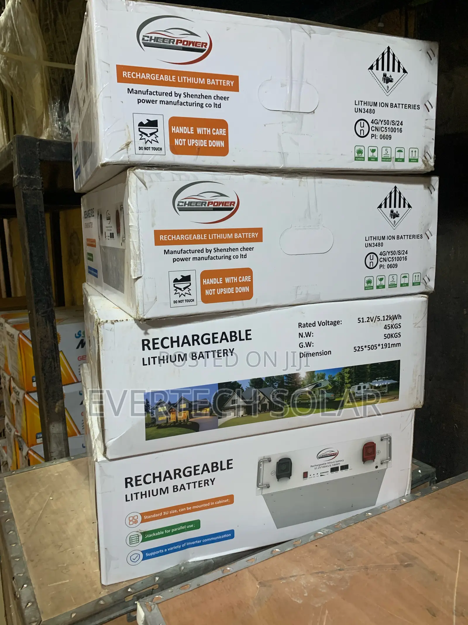 5kwhs Cheer Power New Model Lithium Battery