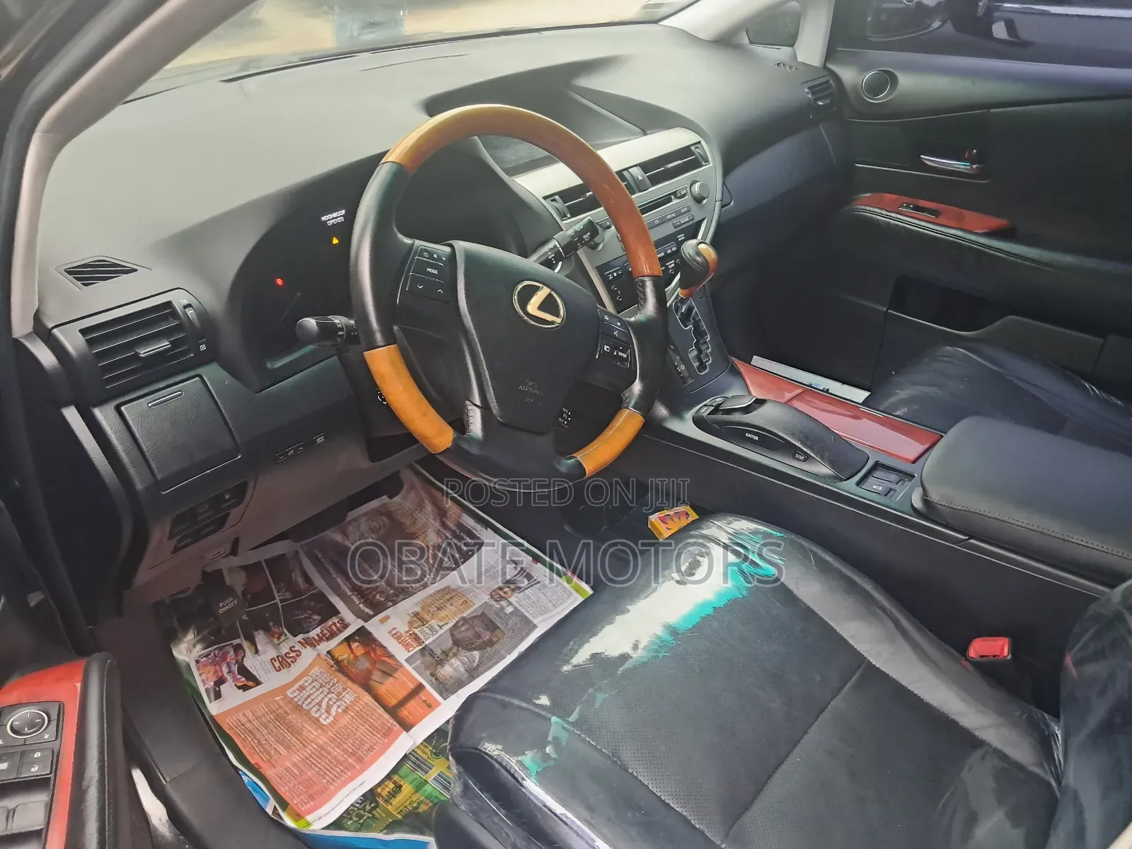 Lexus RX 350 FWD 2012 Black