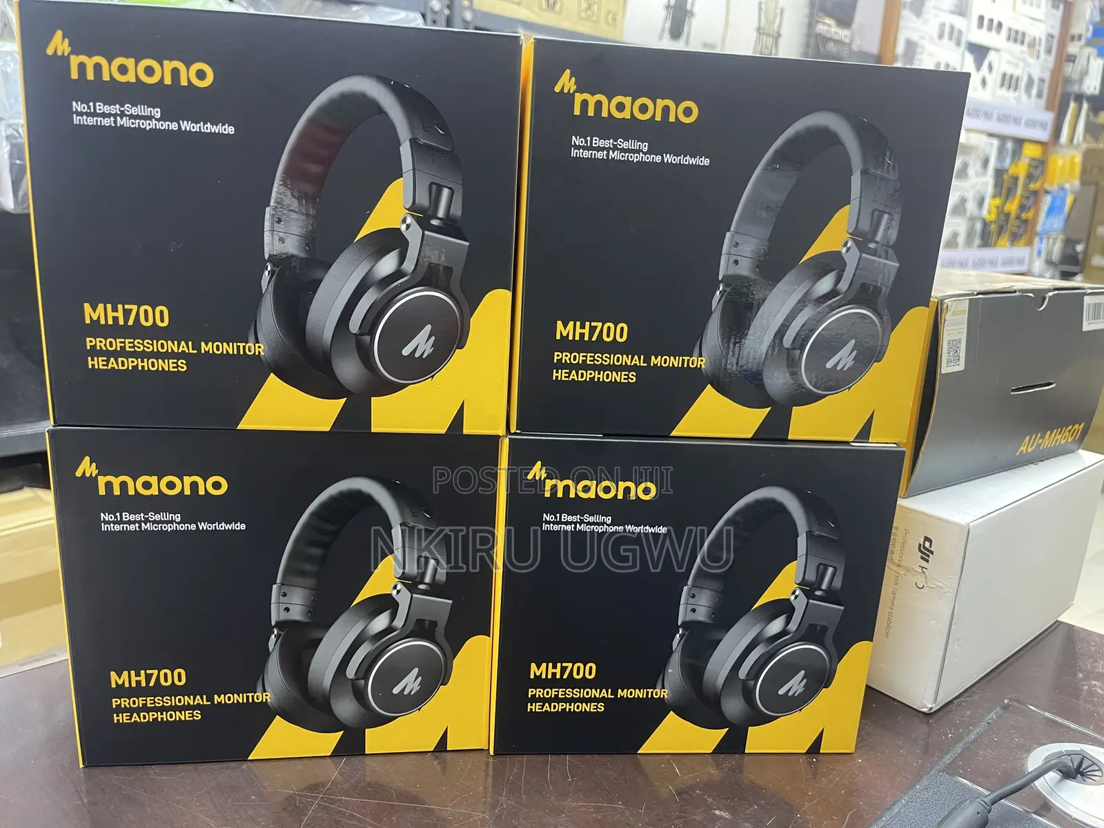 Maono Mh700 Monitoring Headphones