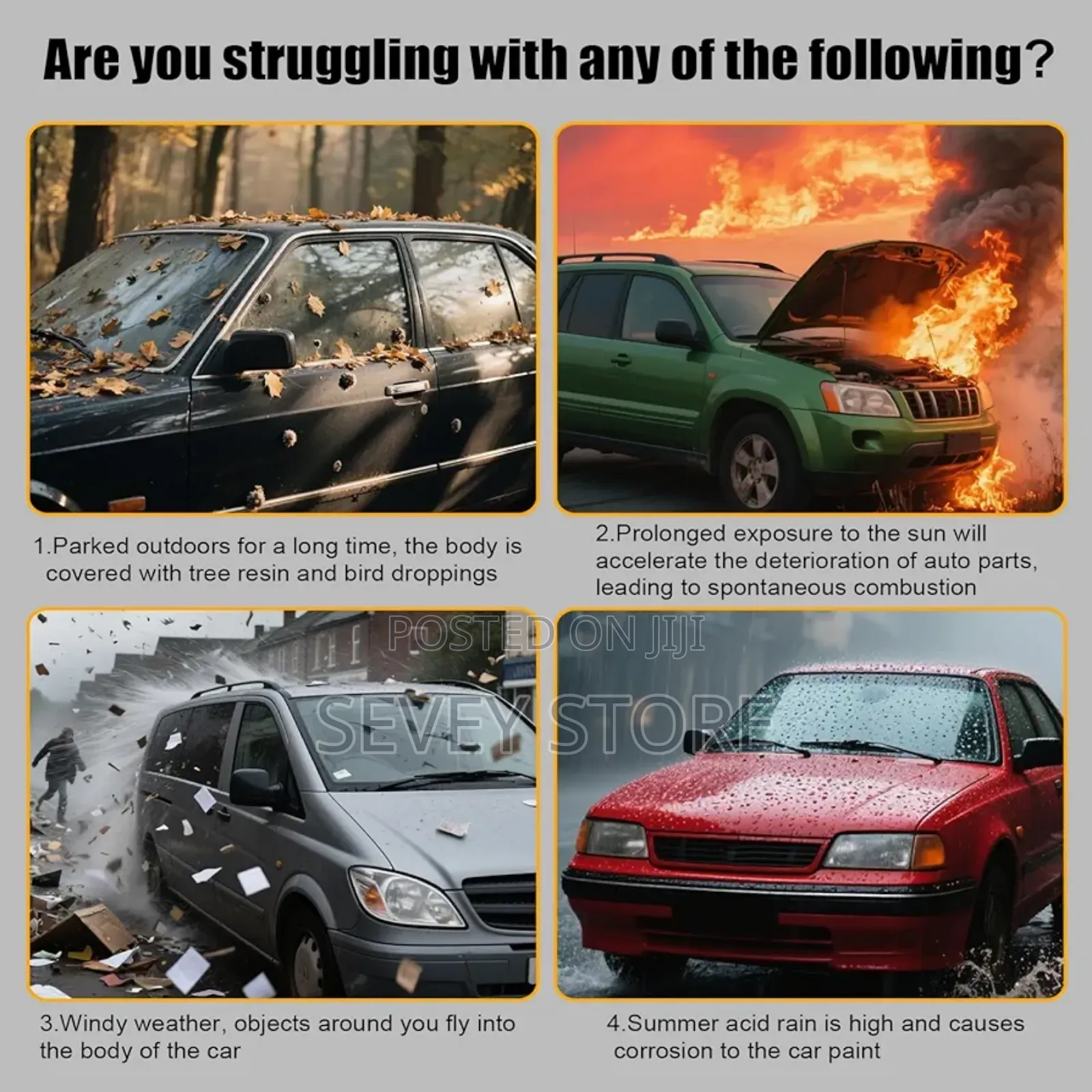 Car Covers Waterproof Protection All Weather Protection