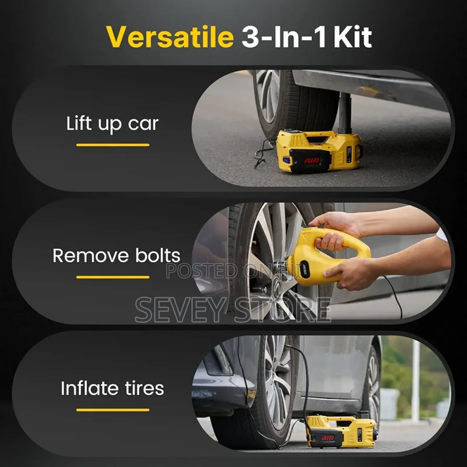 Car Jack Kit, 5 Ton 12v Hydraulic Car Jack Lift