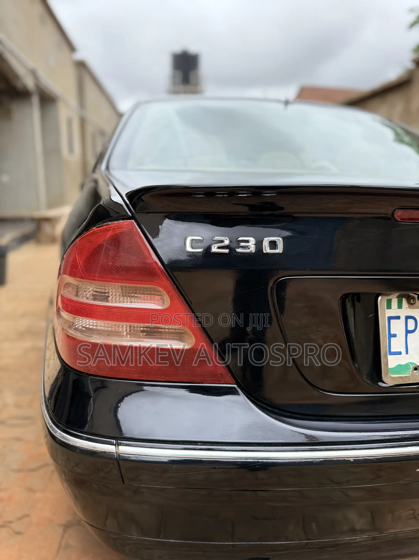 Mercedes-Benz C230 2003 Black