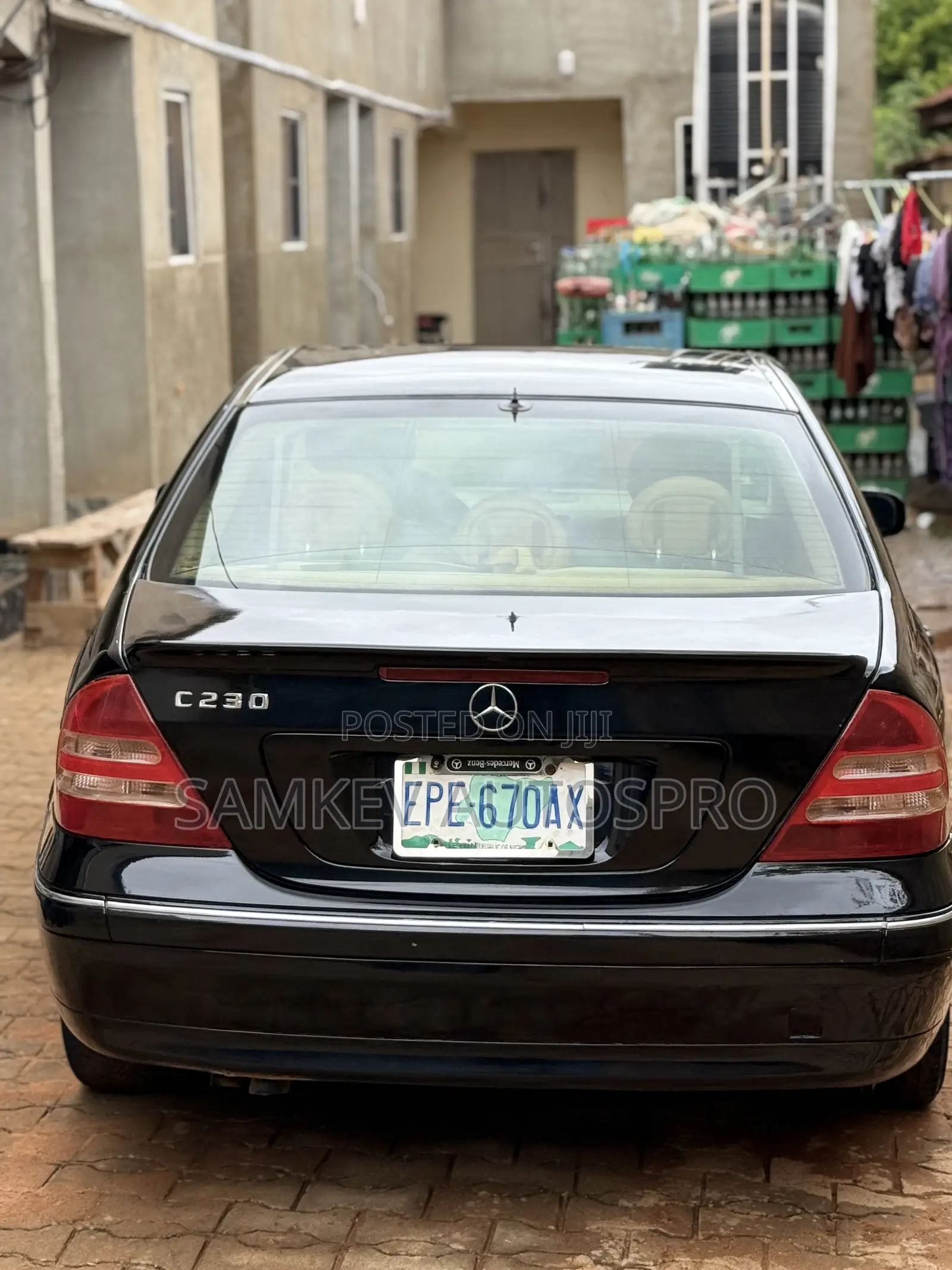 Mercedes-Benz C230 2003 Black