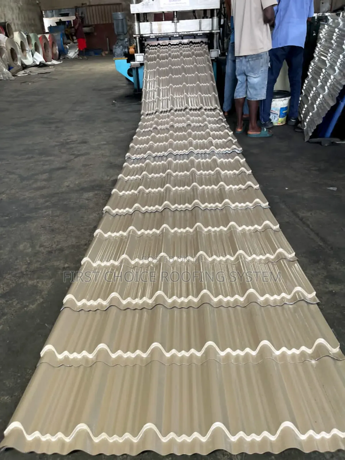 High Quality Aluminium Roofing Sheets Steptiles Design