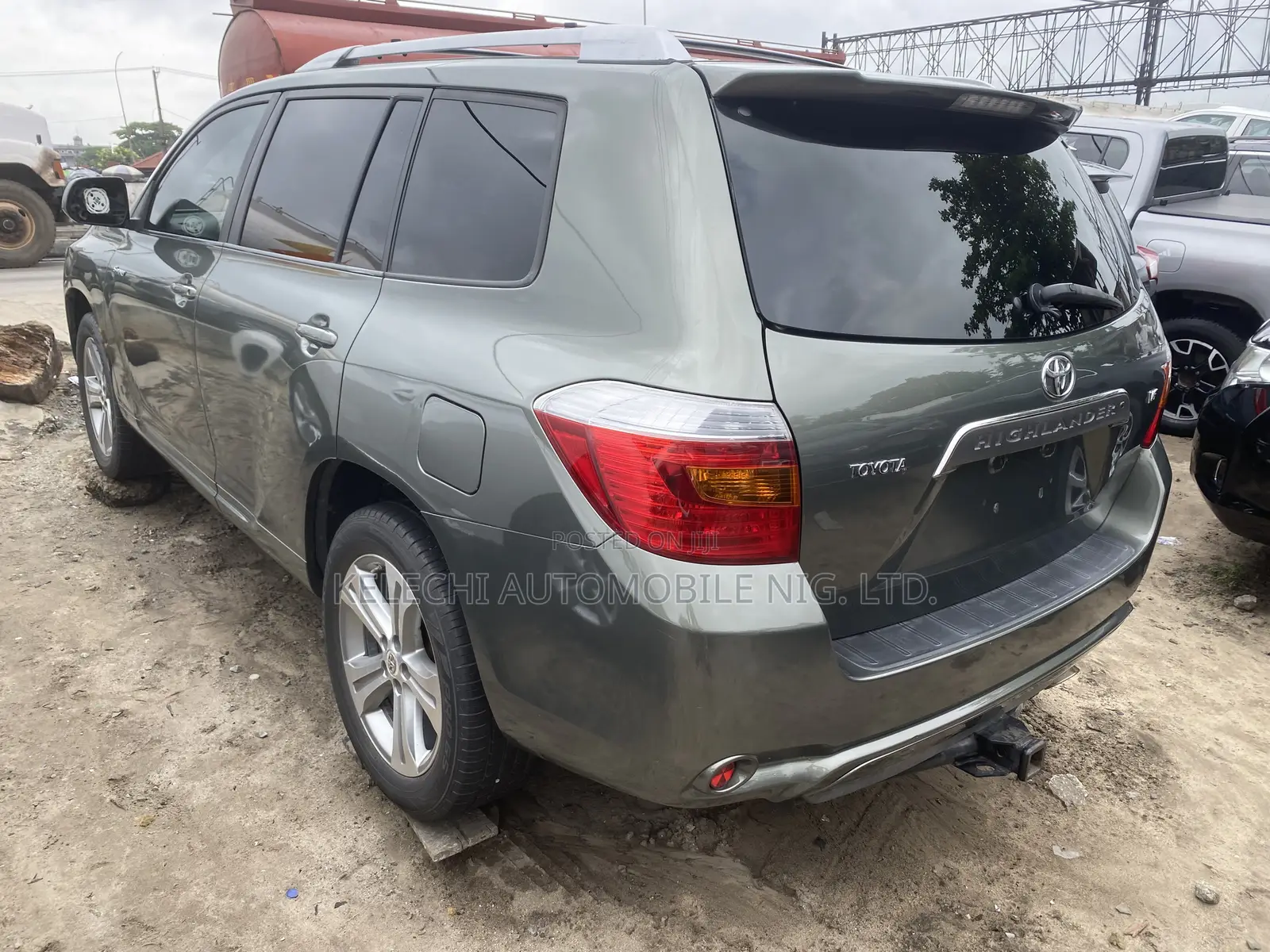 Toyota Highlander Sport 2008 Green
