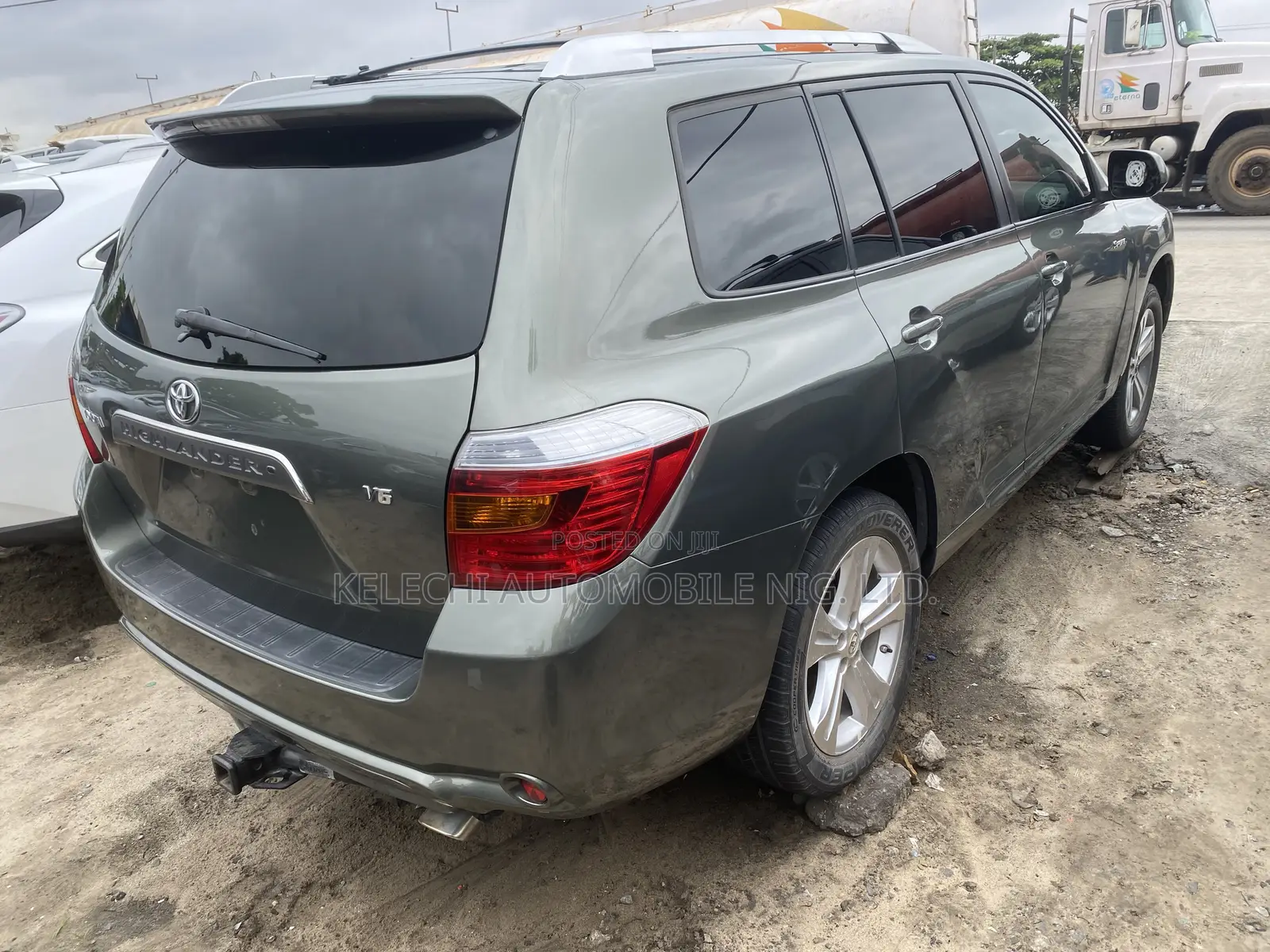 Toyota Highlander Sport 2008 Green