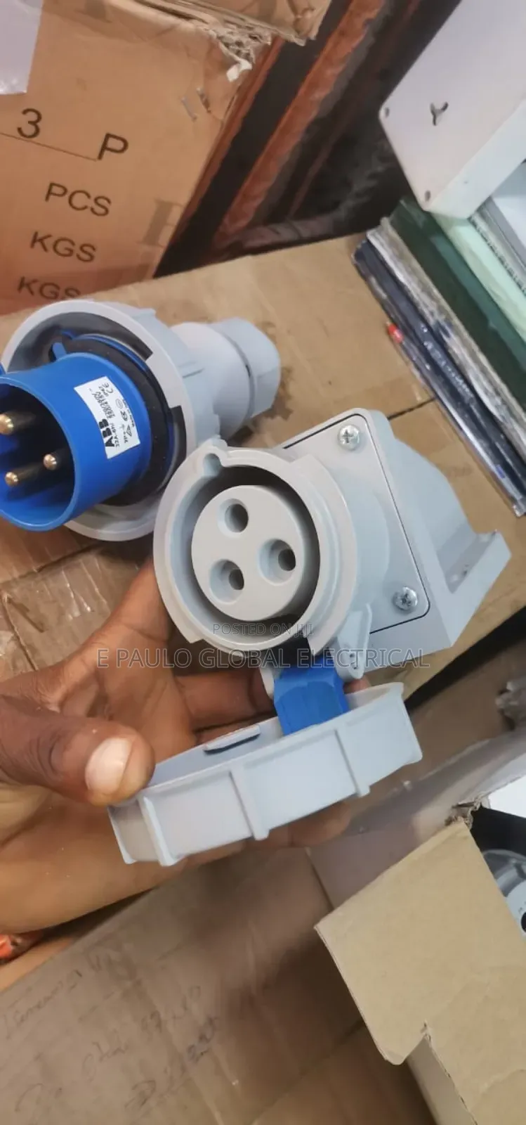 Original Abb 32amps 3pin Industrial Socket