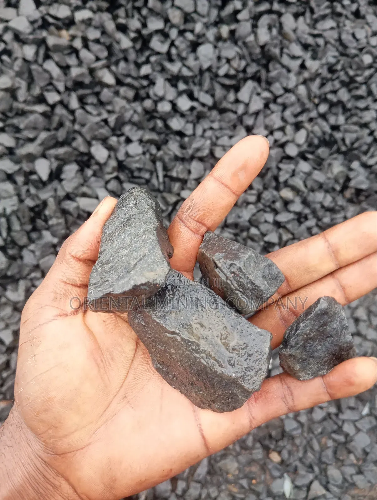 Anambra Nwewi Black Iron Chippings and Granite (Stone)