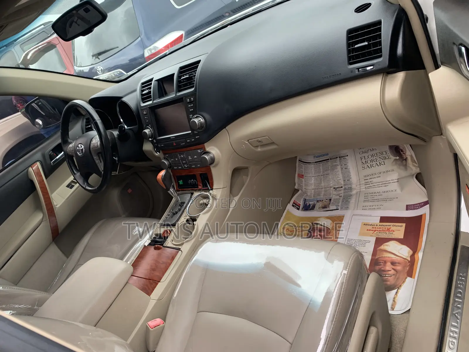 Toyota Highlander Limited 2010 White