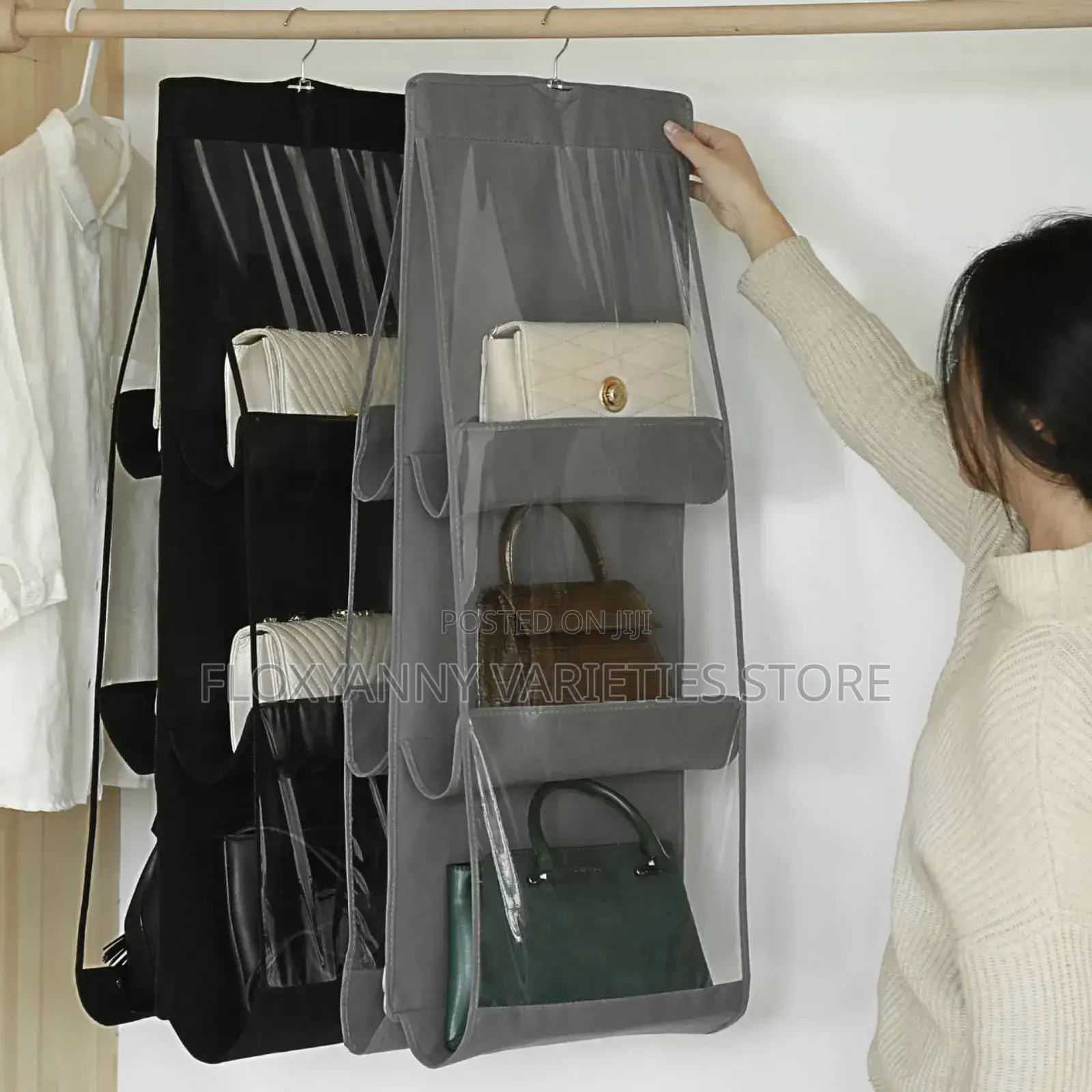 6 Compartment Bag Rack