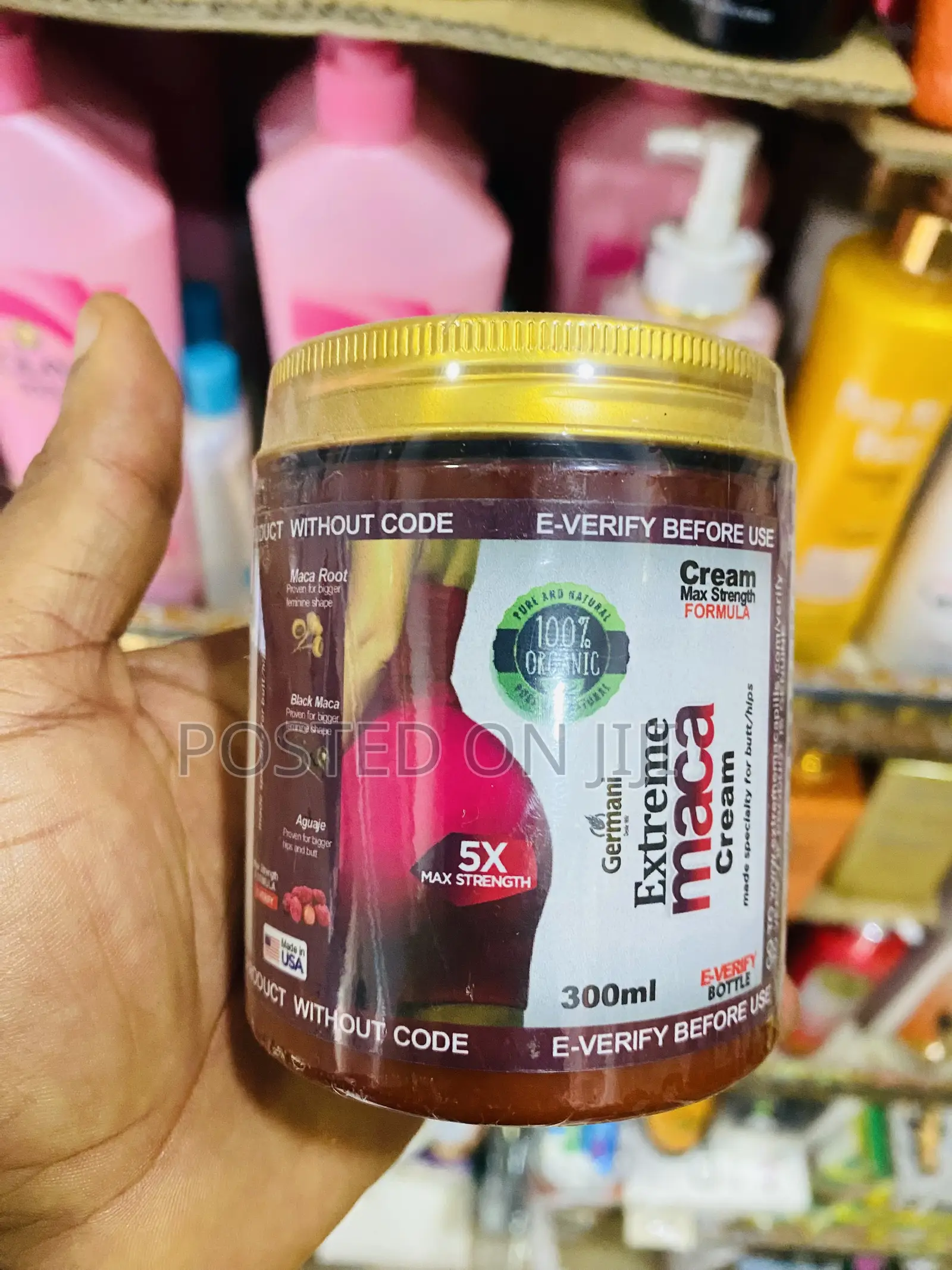 Extreme Maca Cream for Butts and Hips Enlargement